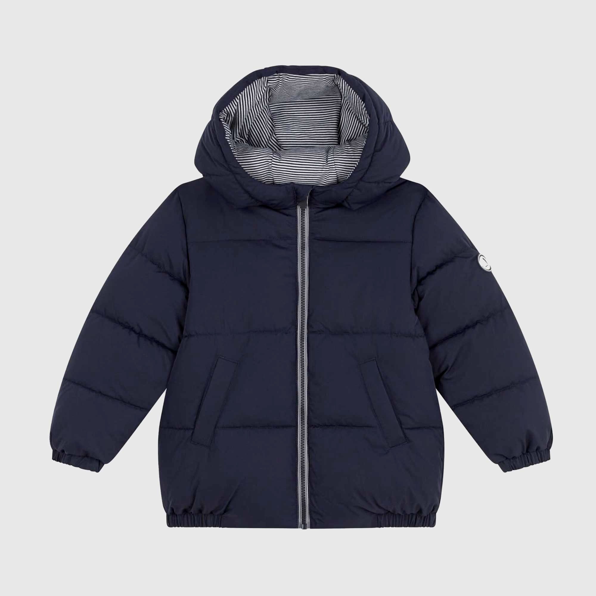 Piumino Cappuccio Millerighe Firmato PETIT BATEAU - annameglio.com abbigliamento moda