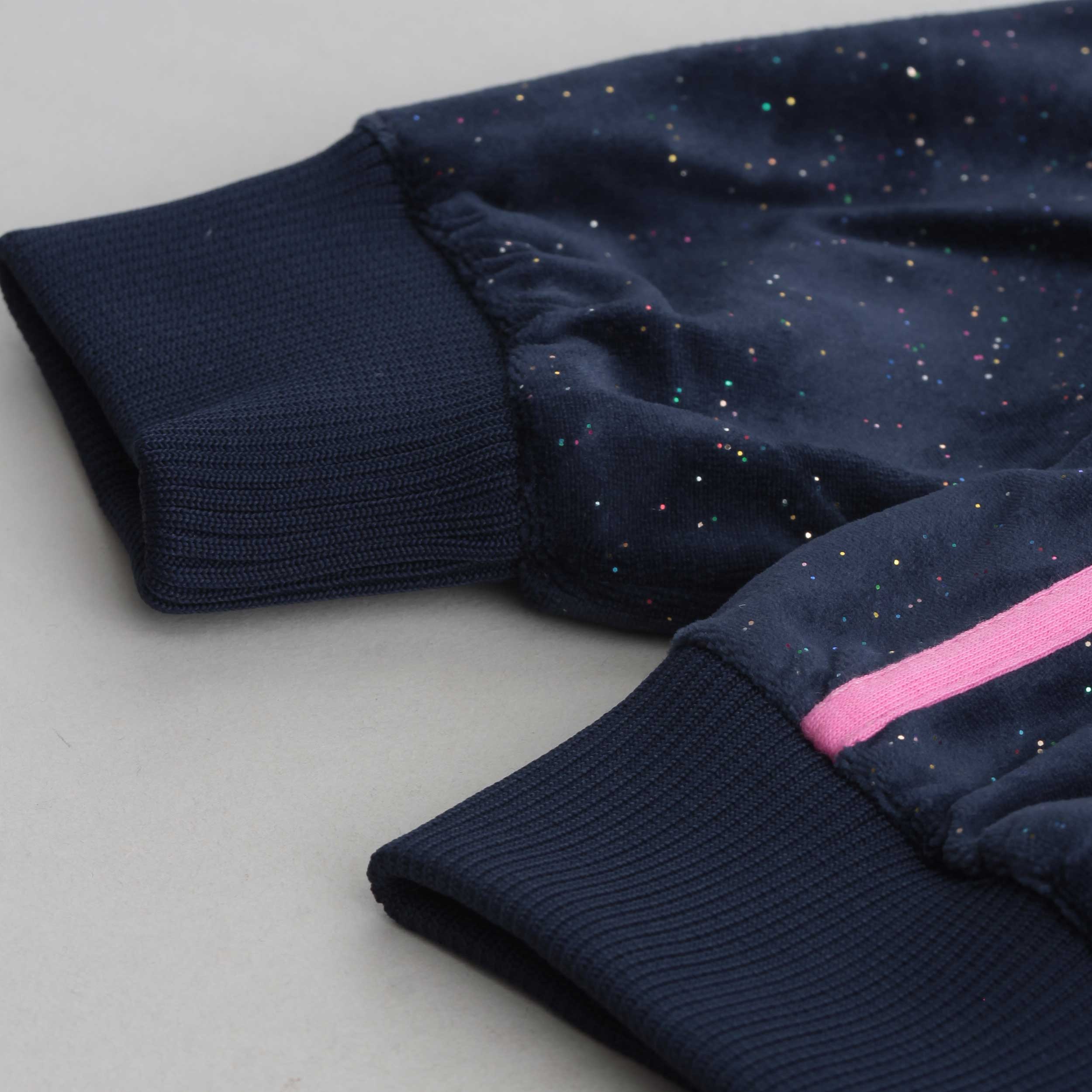 Giacca Blu Con Glitter Firmata BILLIEBLUSH - annameglio.com abbigliamento moda