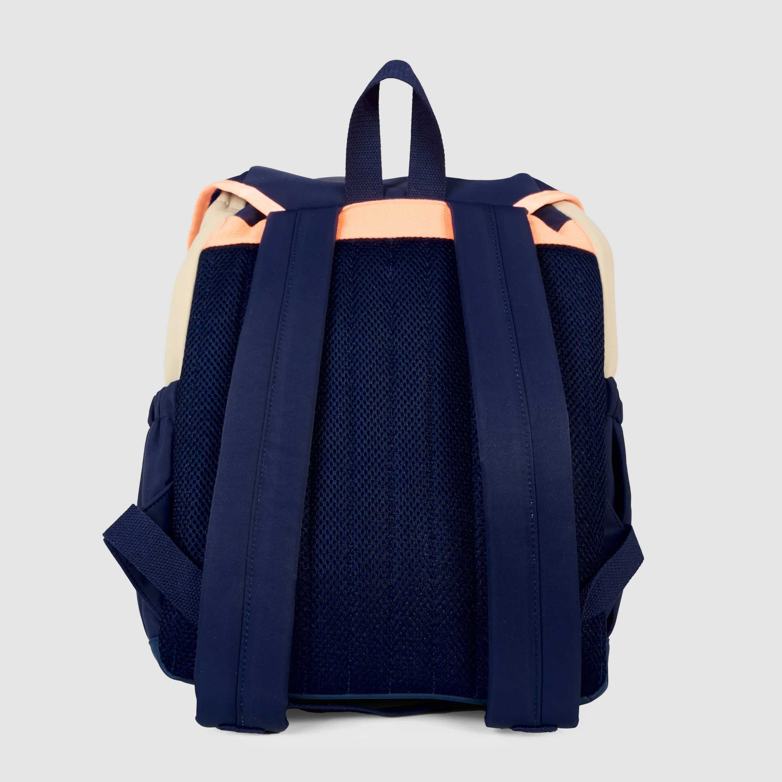 Zaino Blu Con Logo Verde Firmato BILLIEBLUSH - annameglio.com abbigliamento moda