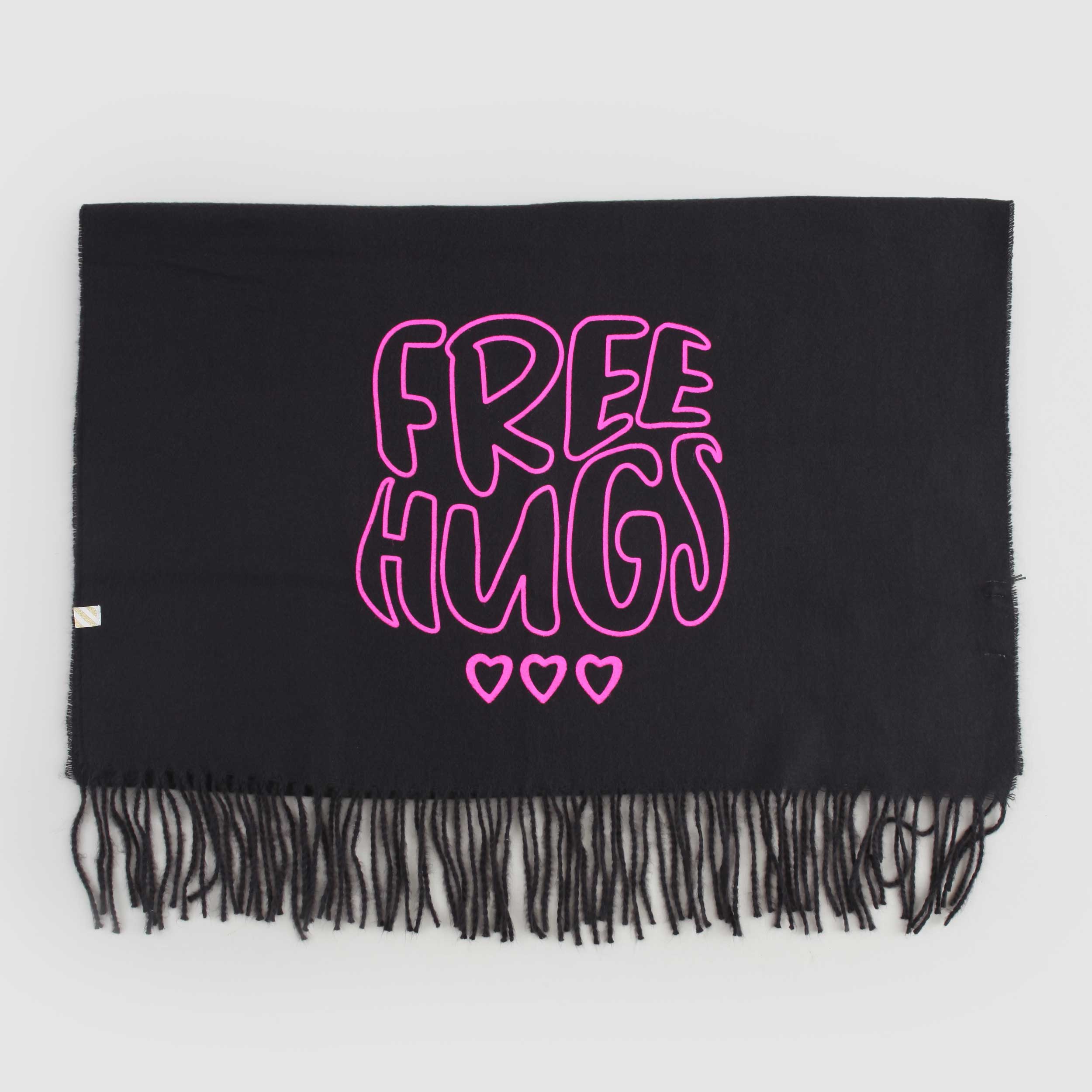 Sciarpa Grigio Antracite Firmata BILLIEBLUSH - annameglio.com abbigliamento moda