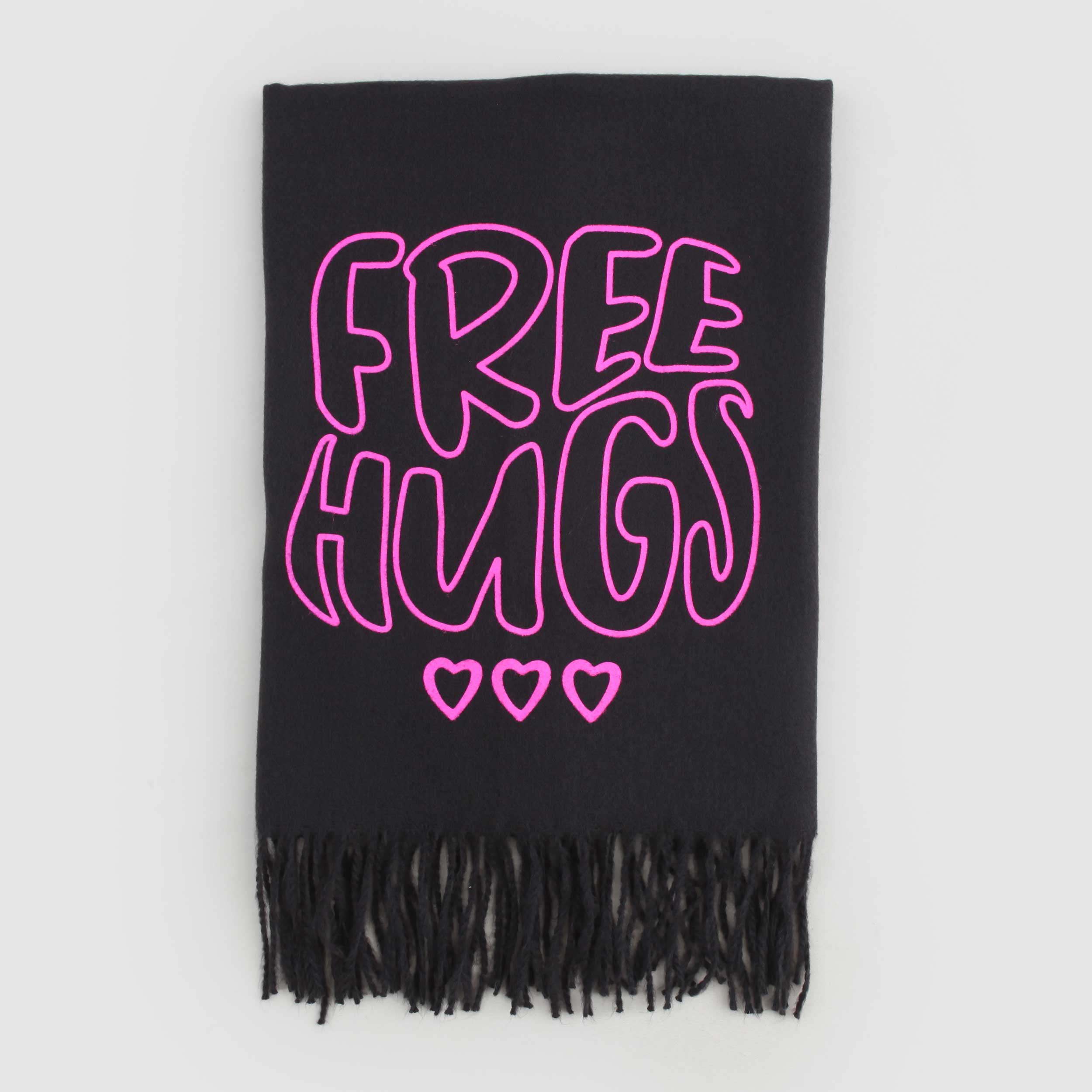 Sciarpa Grigio Antracite Firmata BILLIEBLUSH - annameglio.com abbigliamento moda