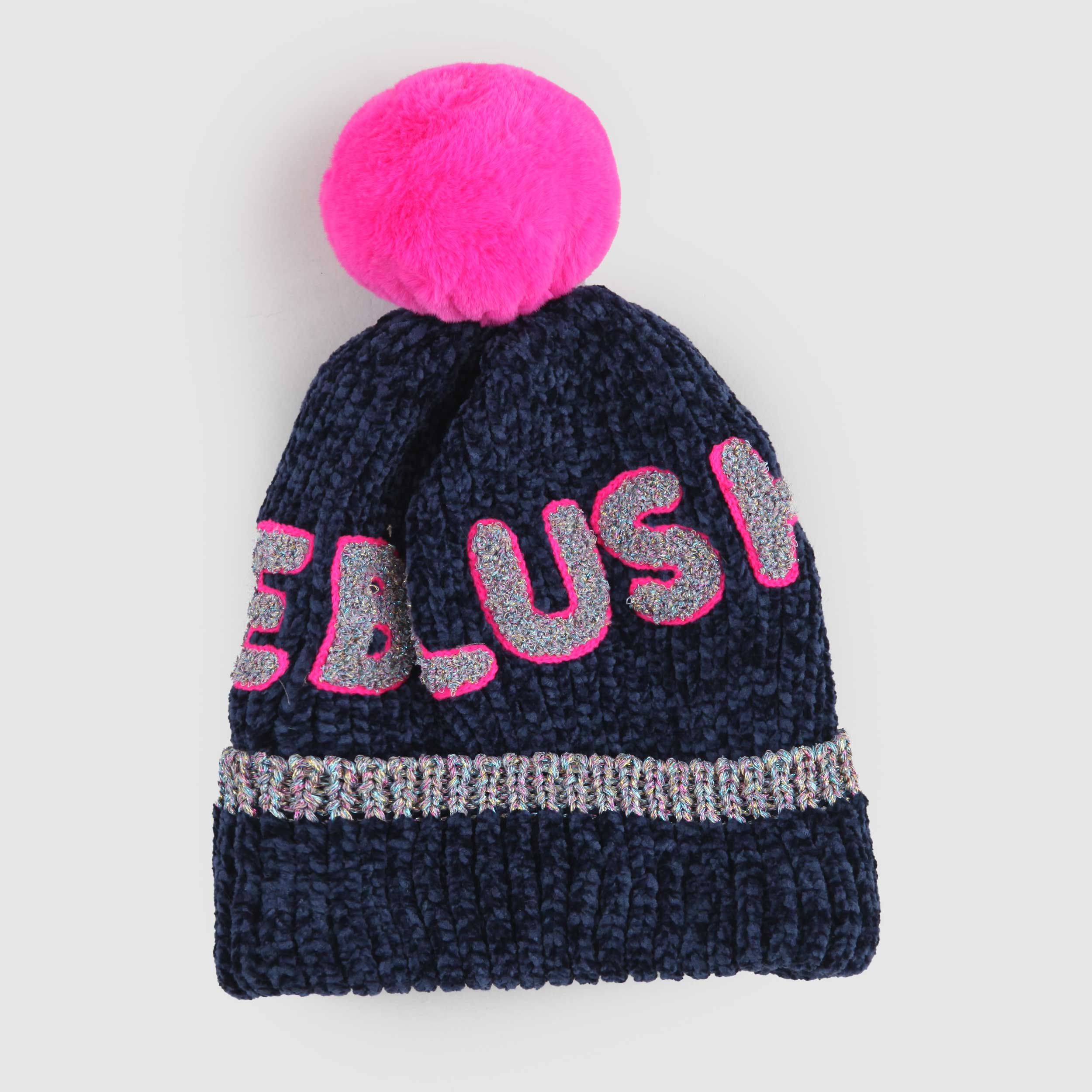 Cappello In Ciniglia E Pompon Firmato BILLIEBLUSH - annameglio.com abbigliamento moda