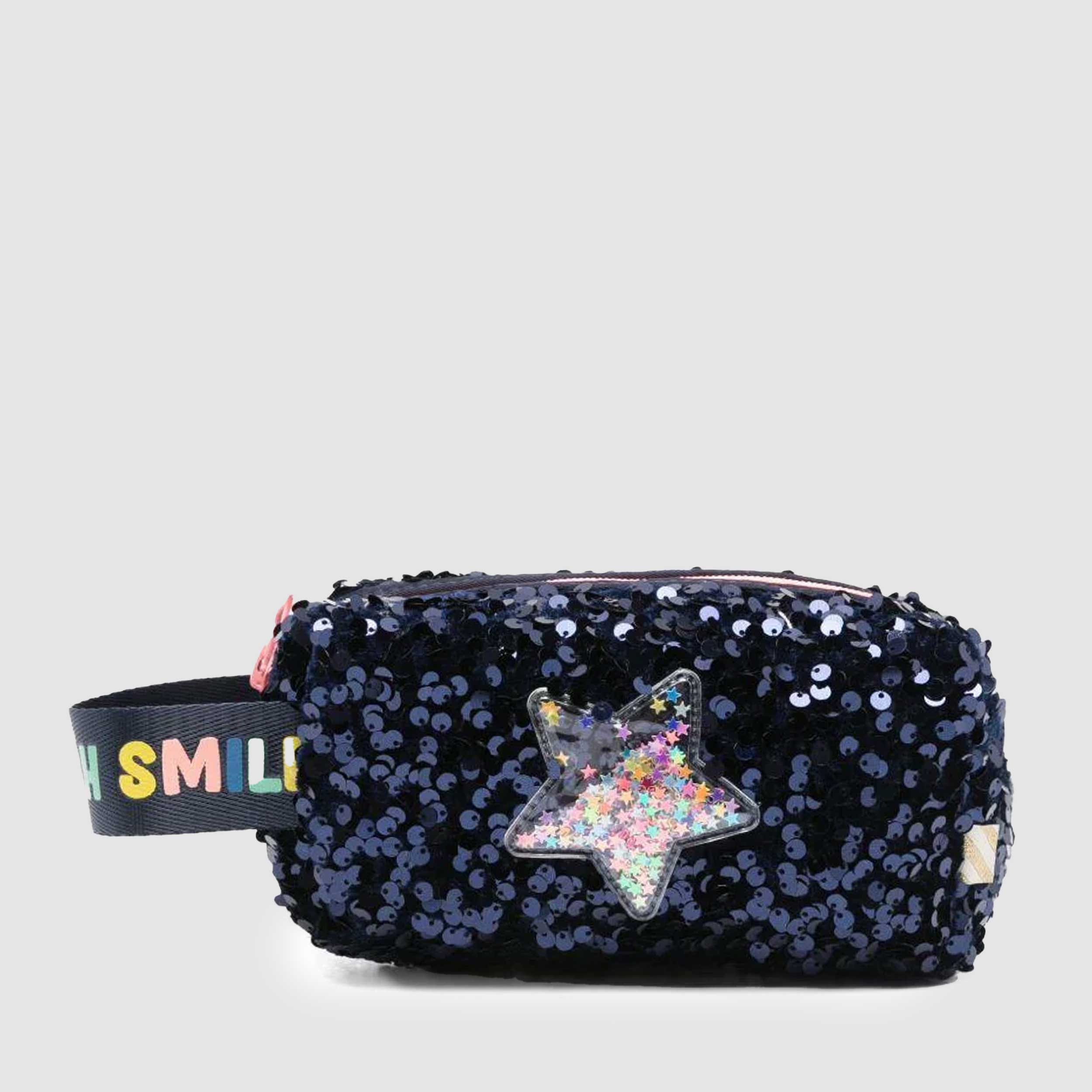 Pochette Blu Con Paillettes Firmata BILLIEBLUSH - annameglio.com abbigliamento moda