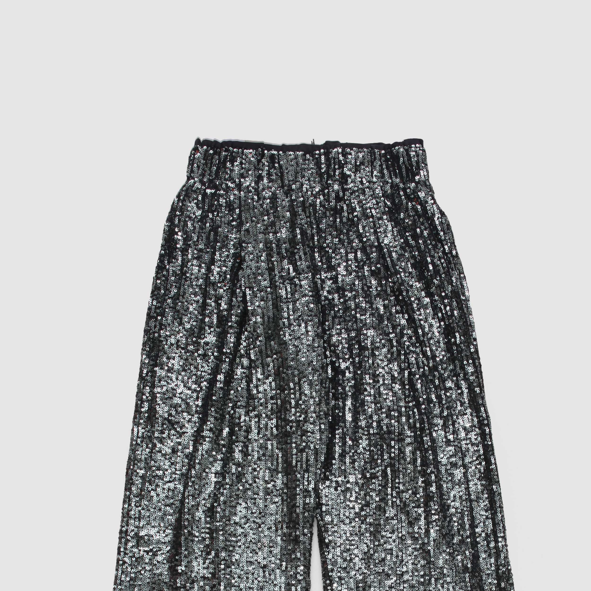 Pantalone Grigio E Paillettes Firmato BILLIEBLUSH - annameglio.com abbigliamento moda