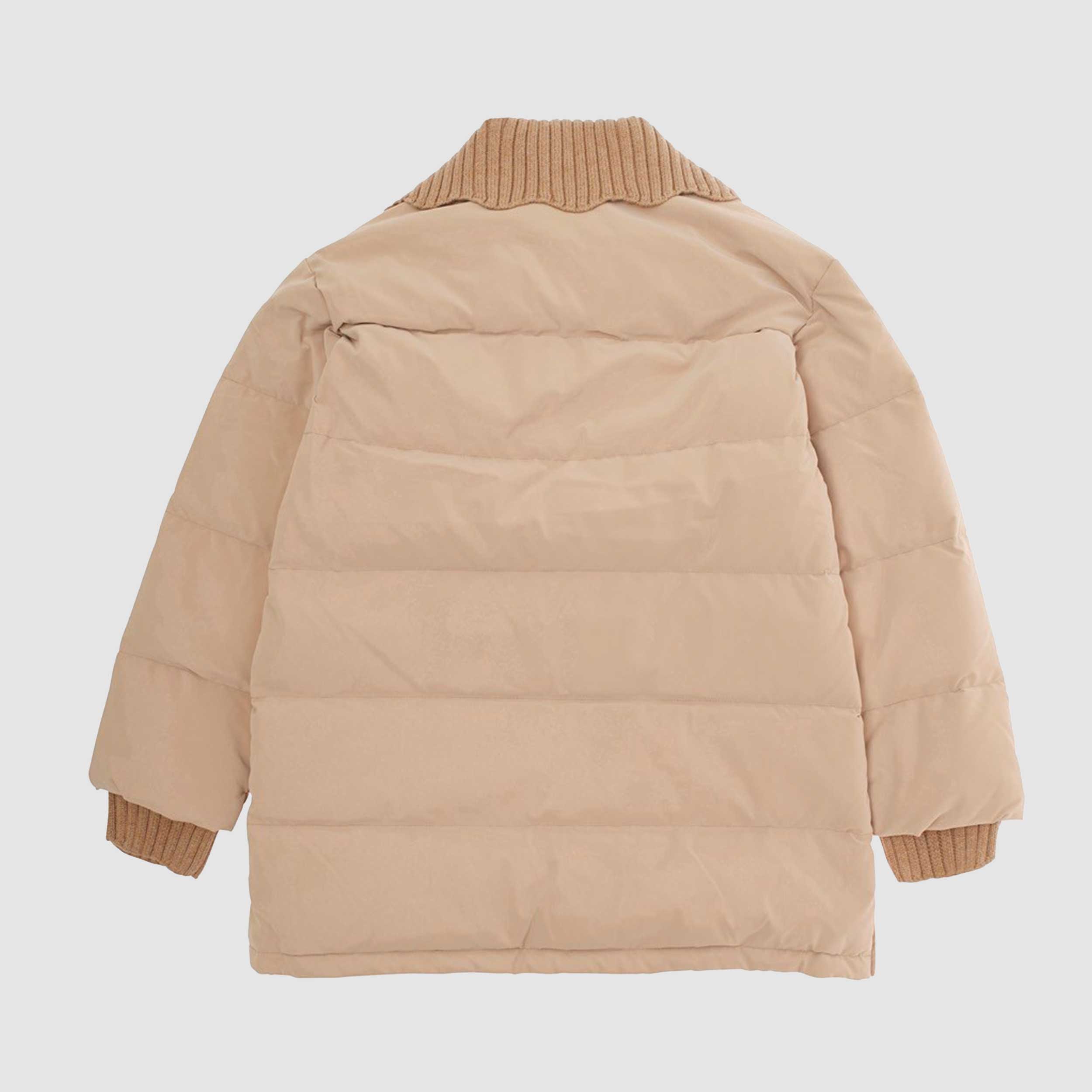 Piumino Con Logo E Finiture Firmato CHLOE - annameglio.com abbigliamento moda