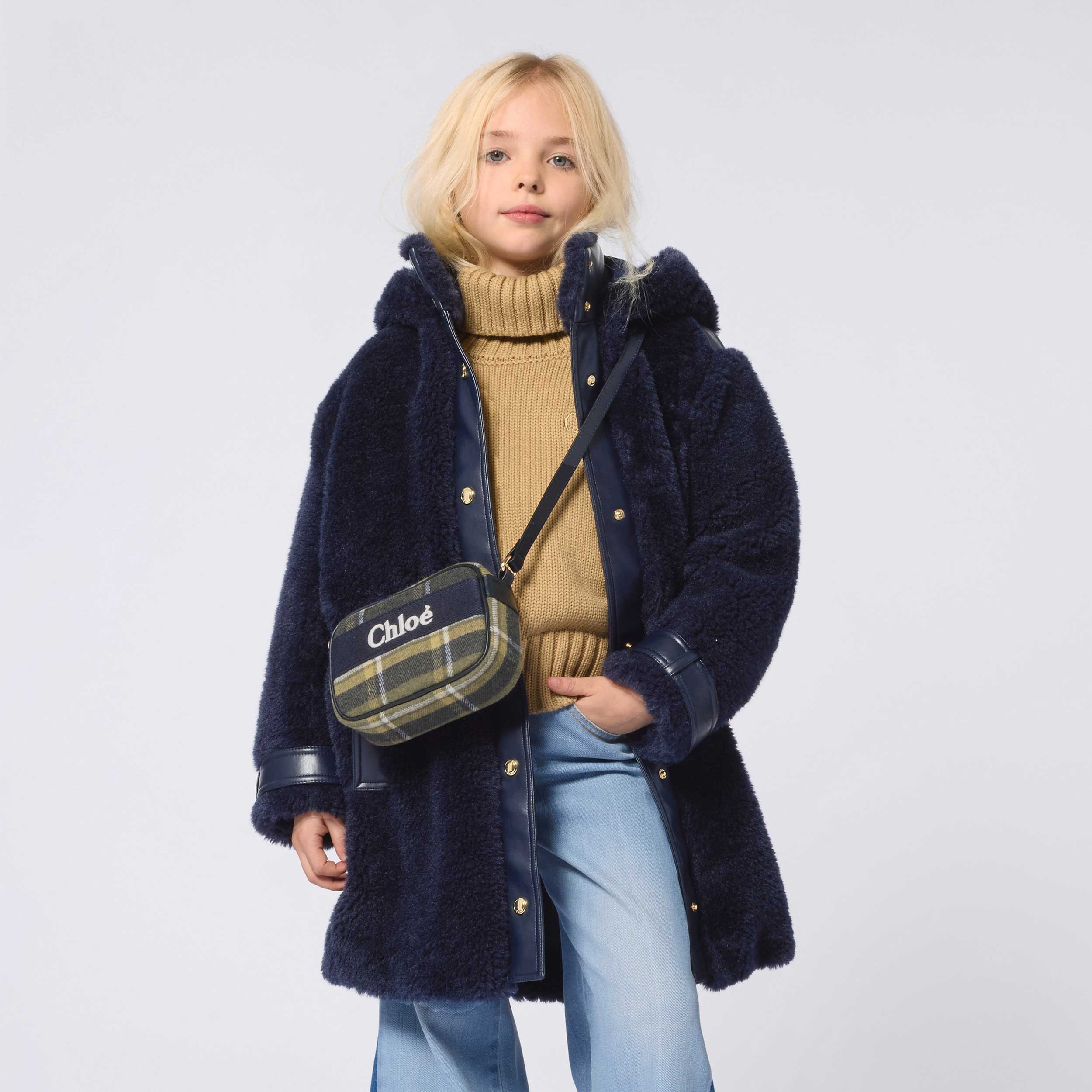 Pelliccia Sintetica Con Cappuccio Firmata CHLOE - annameglio.com abbigliamento moda