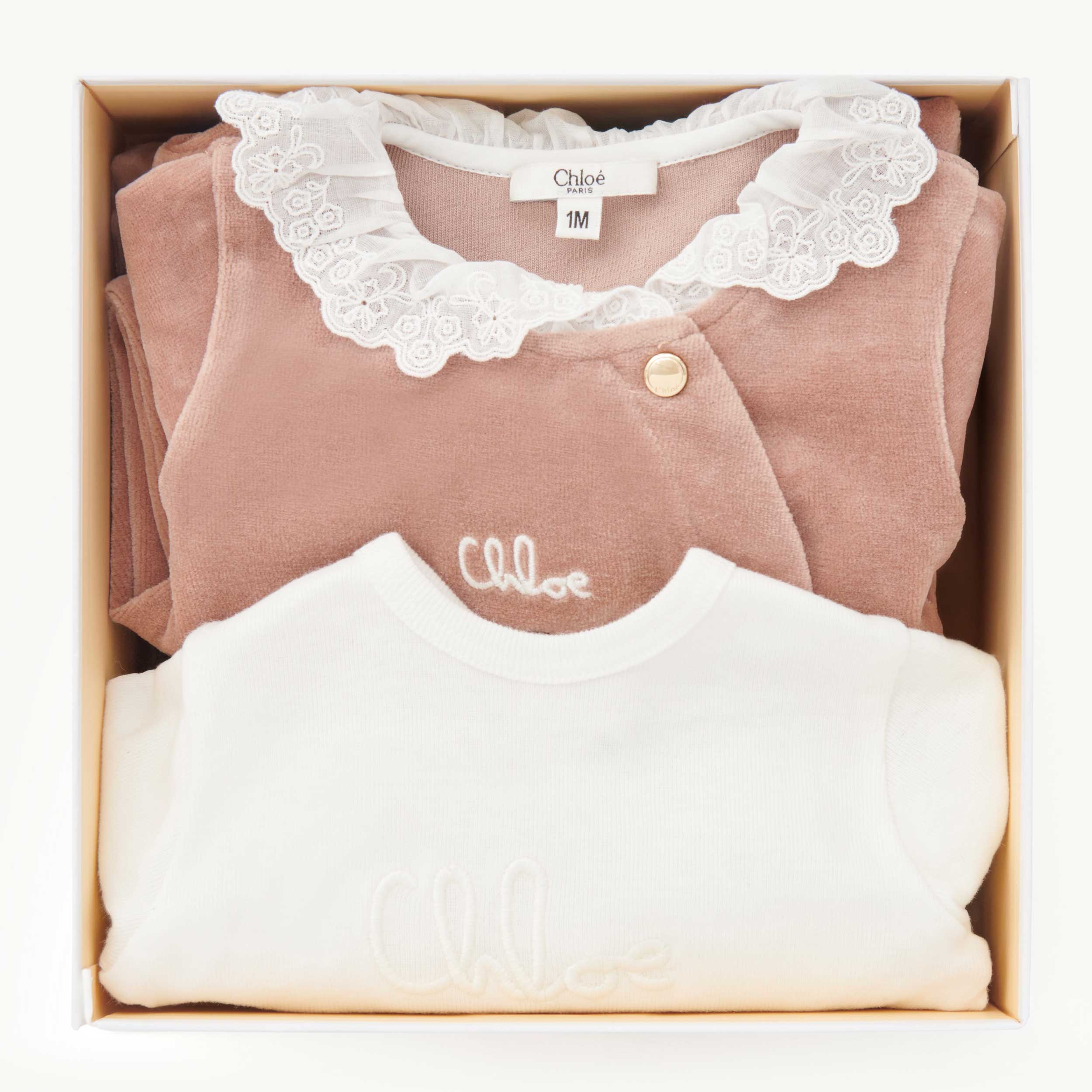 Pigiama In Velluto Con Colletto Firmato CHLOE - annameglio.com abbigliamento moda