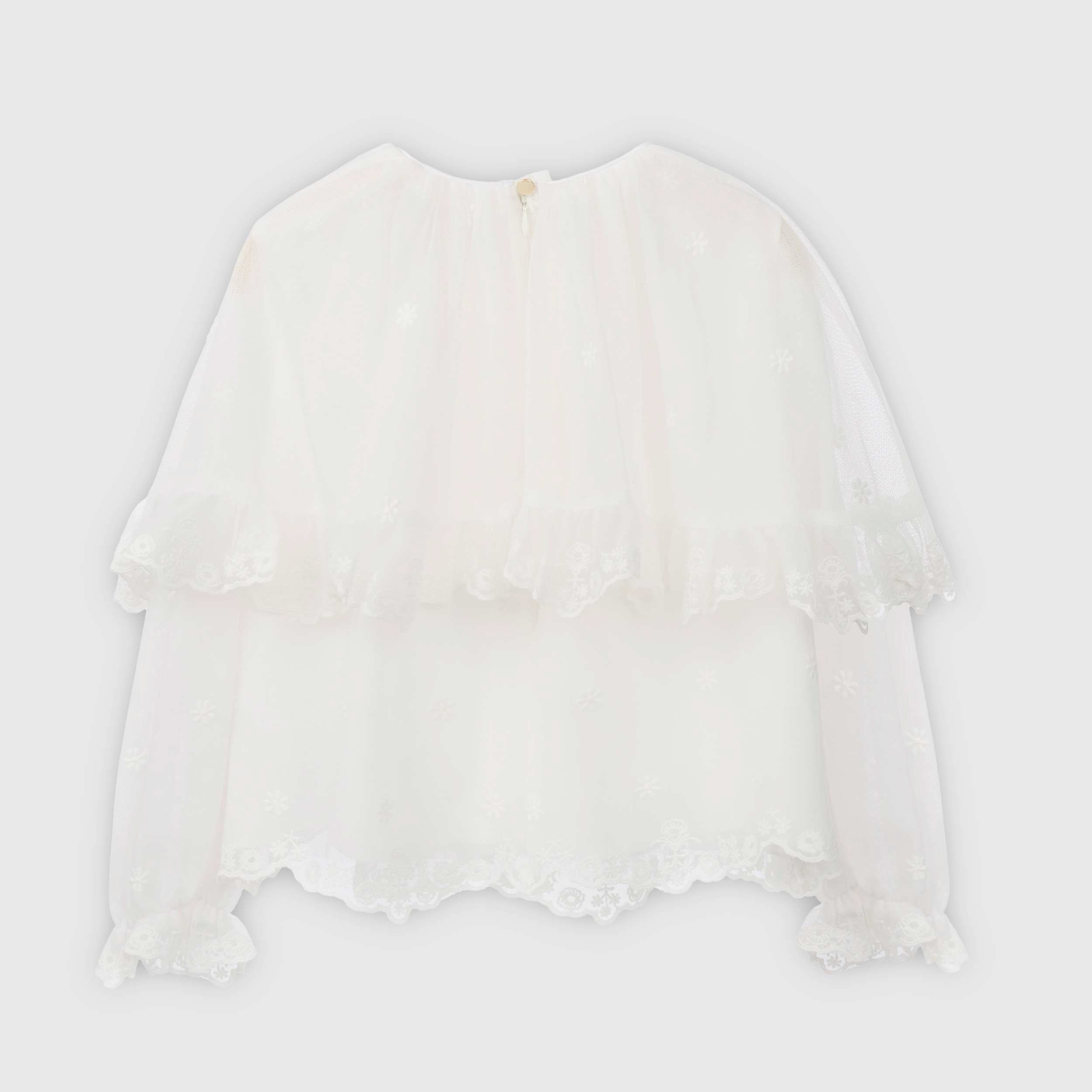 Blusa Con Ruches E Bottone Firmato CHLOE - annameglio.com abbigliamento moda