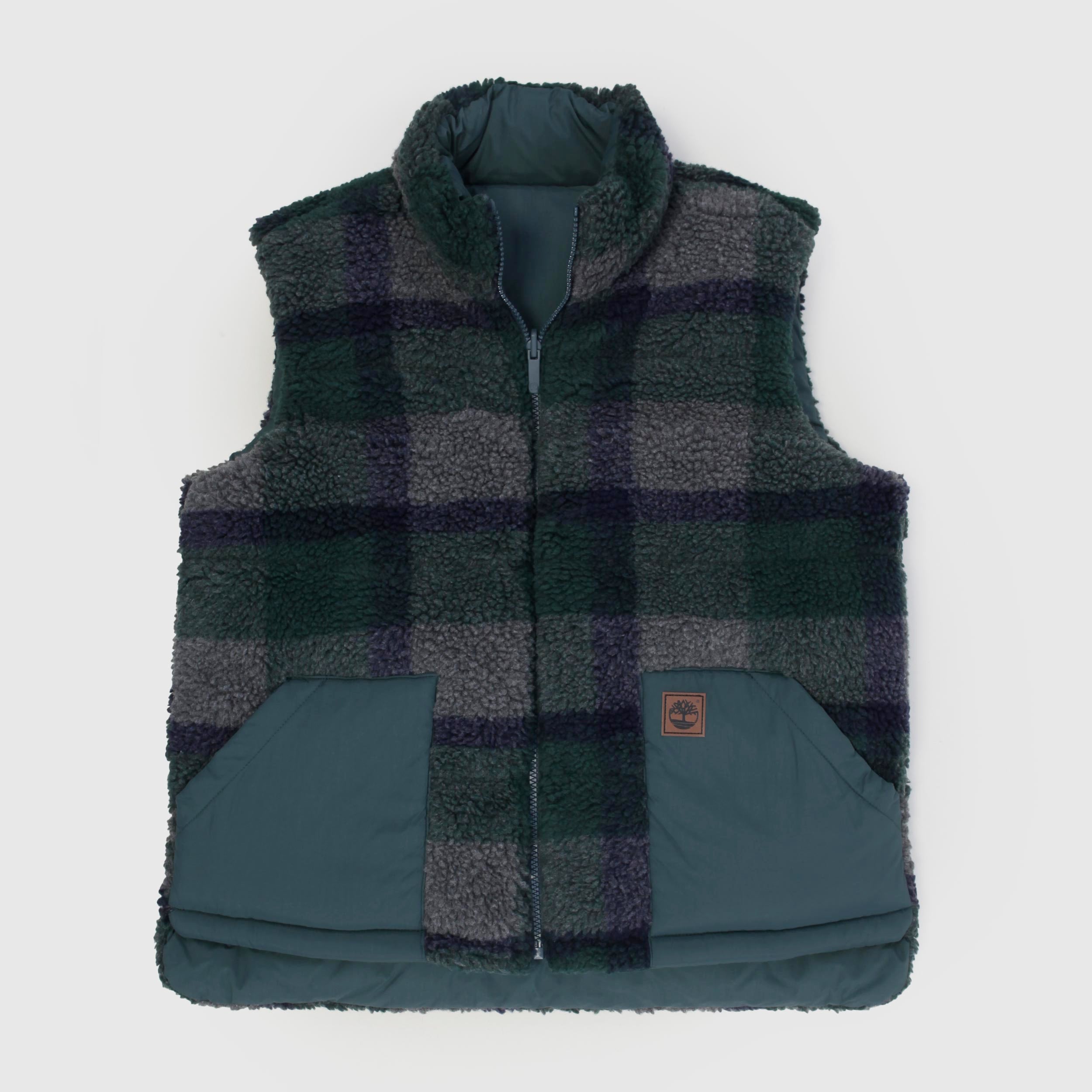 Smanicato Verde A Quadri Firmato TIMBERLAND - annameglio.com abbigliamento moda