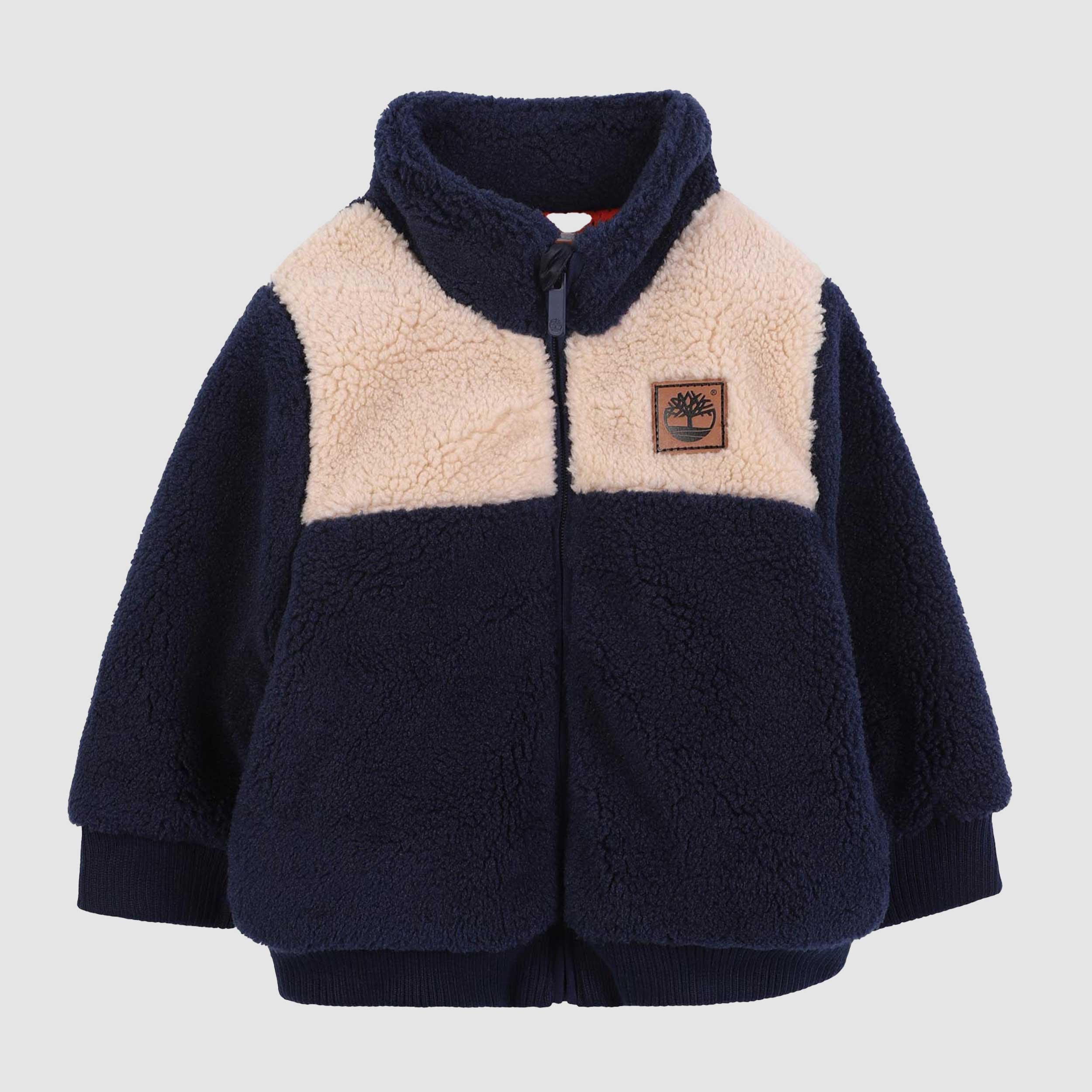 Giubbino Blu Con Teddy Firmato TIMBERLAND - annameglio.com abbigliamento moda