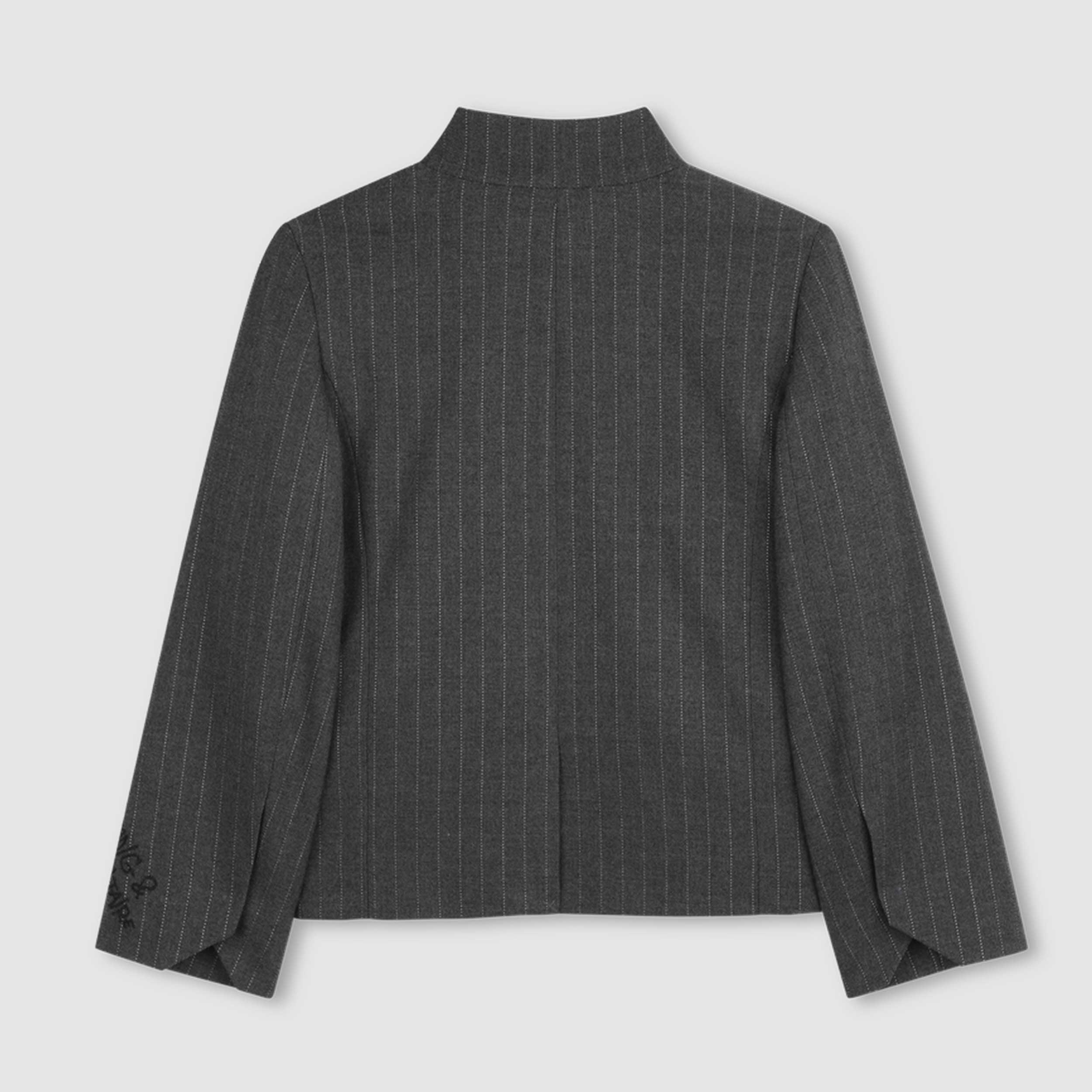 Giacca Grigia Gessata Firmata ZADIG AND VOLTAIRE - annameglio.com abbigliamento moda