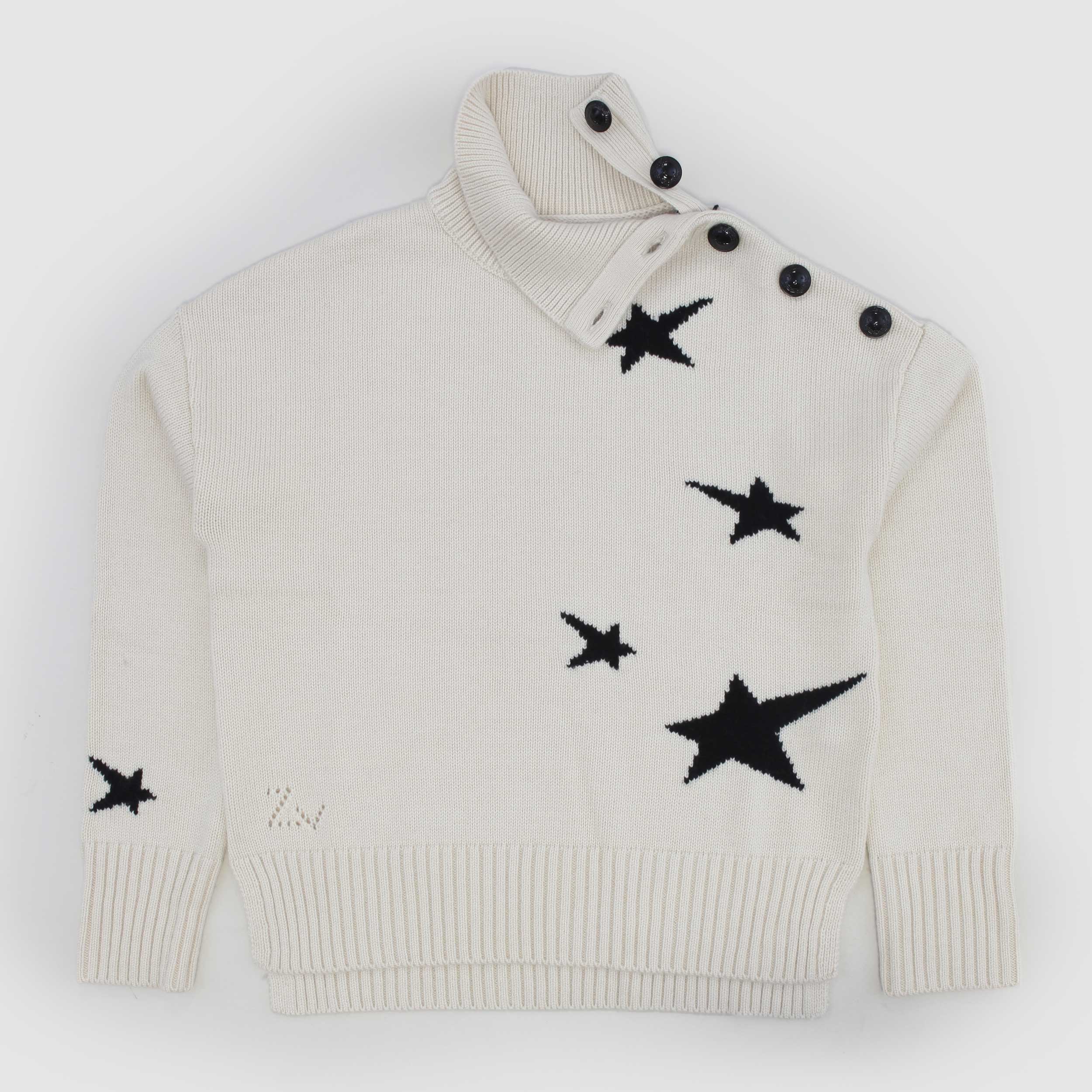 Maglione Panna Con Stelle Firmato ZADIG&VOLTAIRE - annameglio.com abbigliamento moda