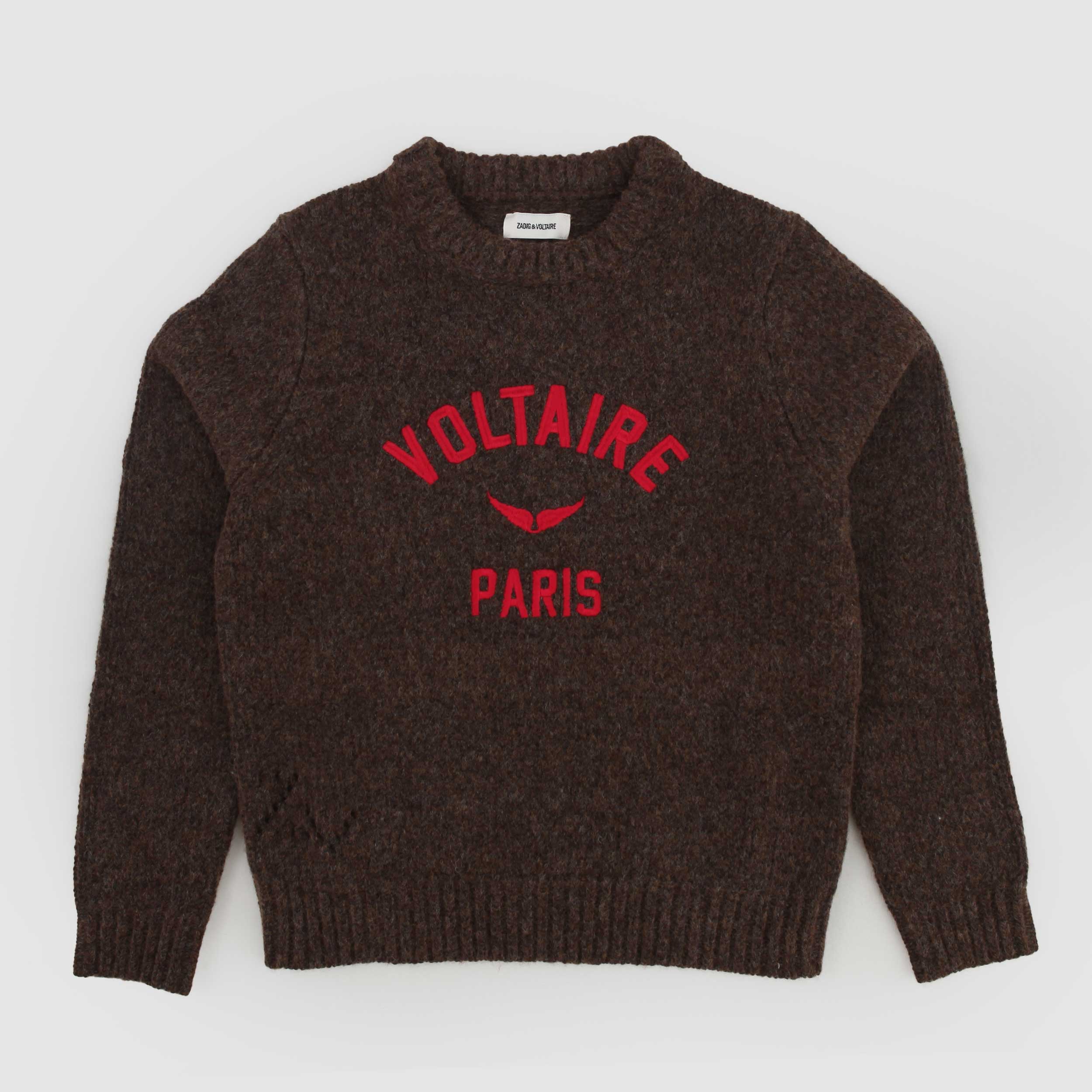 Maglione Marrone Firmato ZADIG AND VOLTAIRE - annameglio.com abbigliamento moda