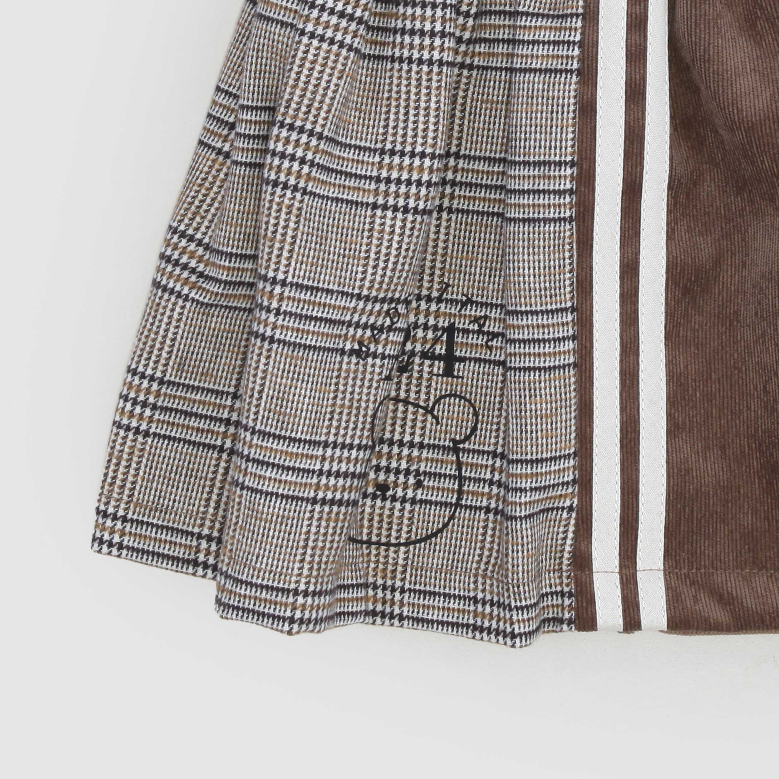 Gonna Marrone In Tweed Firmata AVENTIQUATTRORE - annameglio.com abbigliamento moda