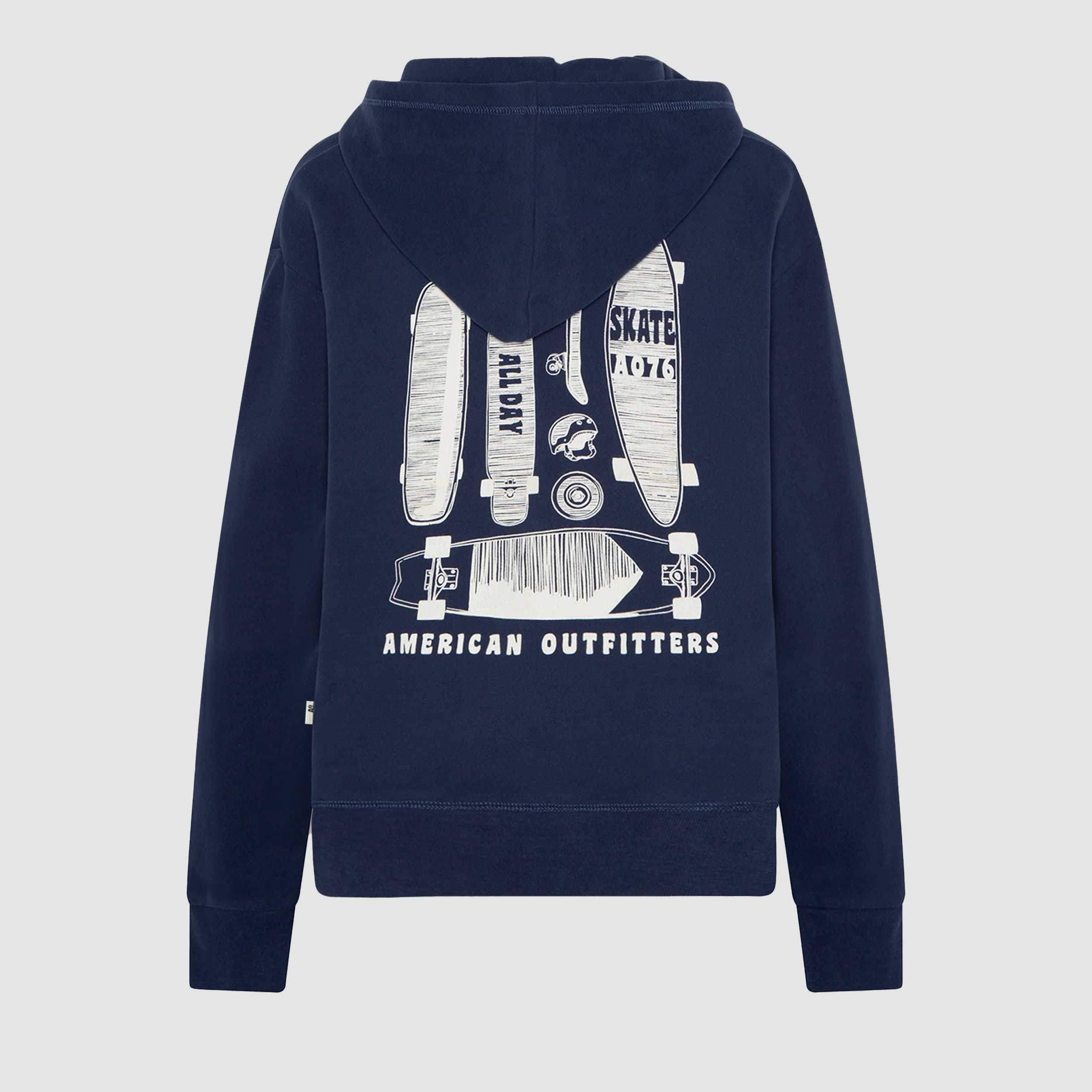 Felpa Con Targhetta Firmata AMERICAN OUTFITTERS - annameglio.com abbigliamento moda