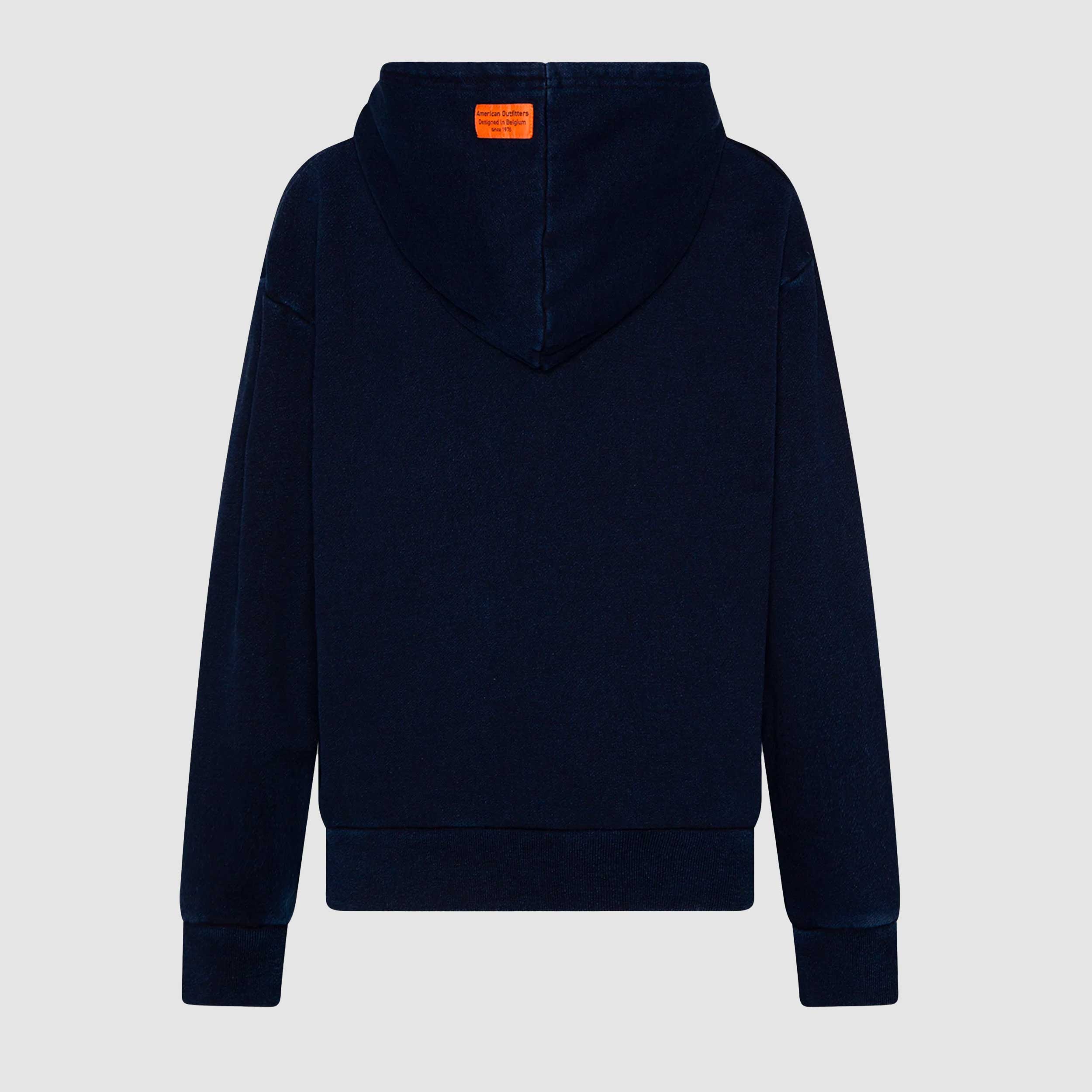 Felpa Blu Con Zip Firmata AMERICAN OUTFITTERS - annameglio.com abbigliamento moda