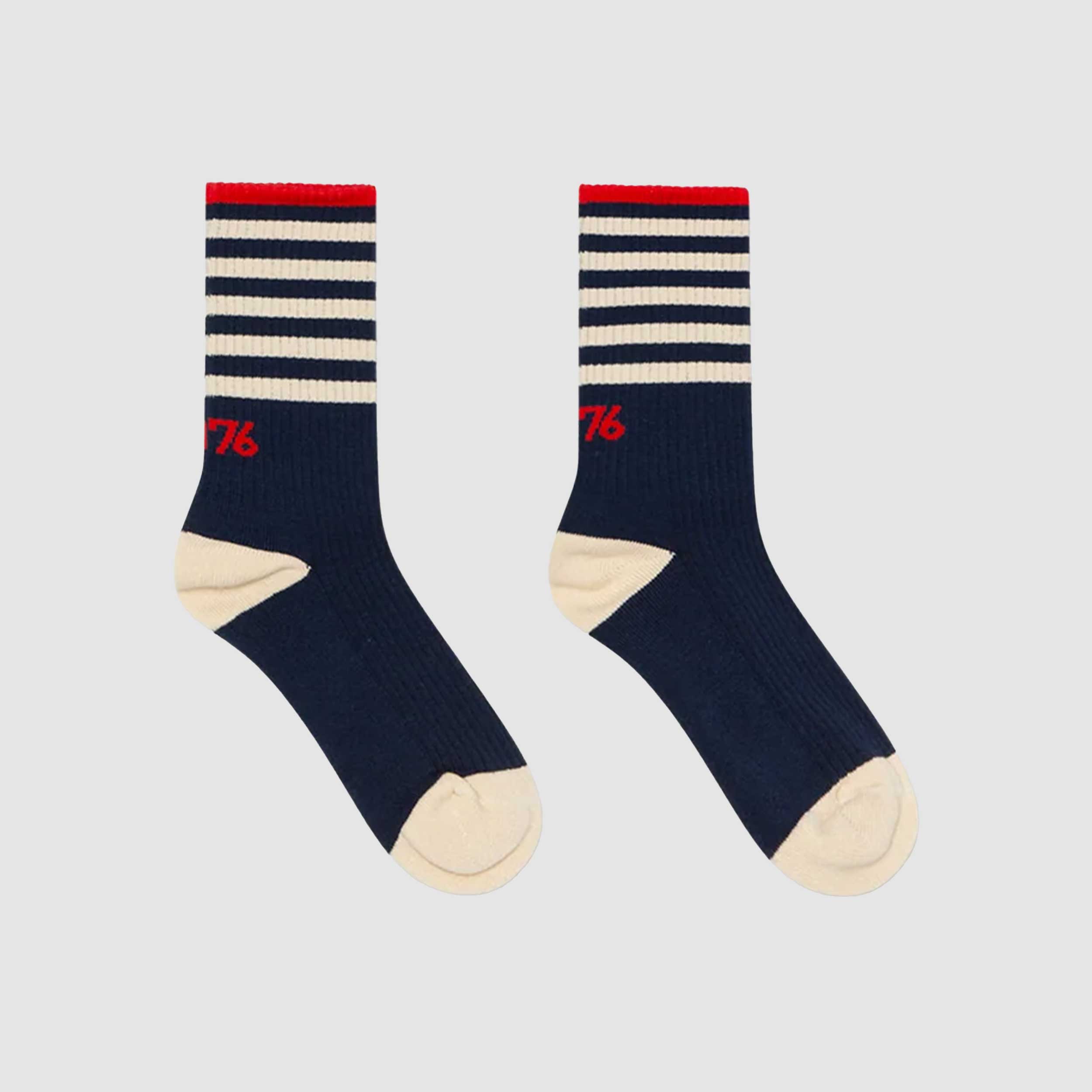 Calzino Blu E Beige Firmato AMERICAN OUTFITTERS - annameglio.com abbigliamento moda