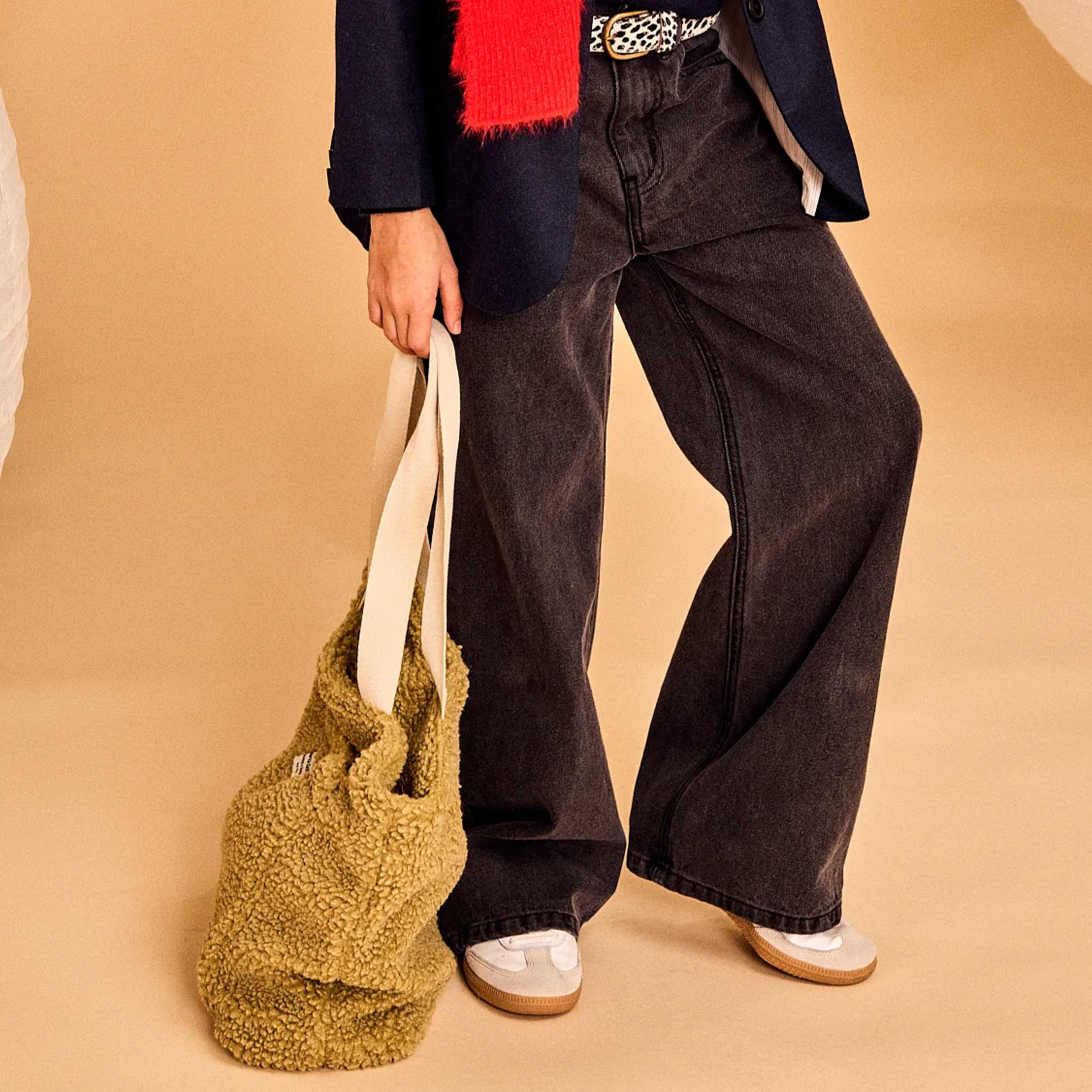 Borsa Color Khaki Firmata AMERICAN OUTFITTERS - annameglio.com abbigliamento moda