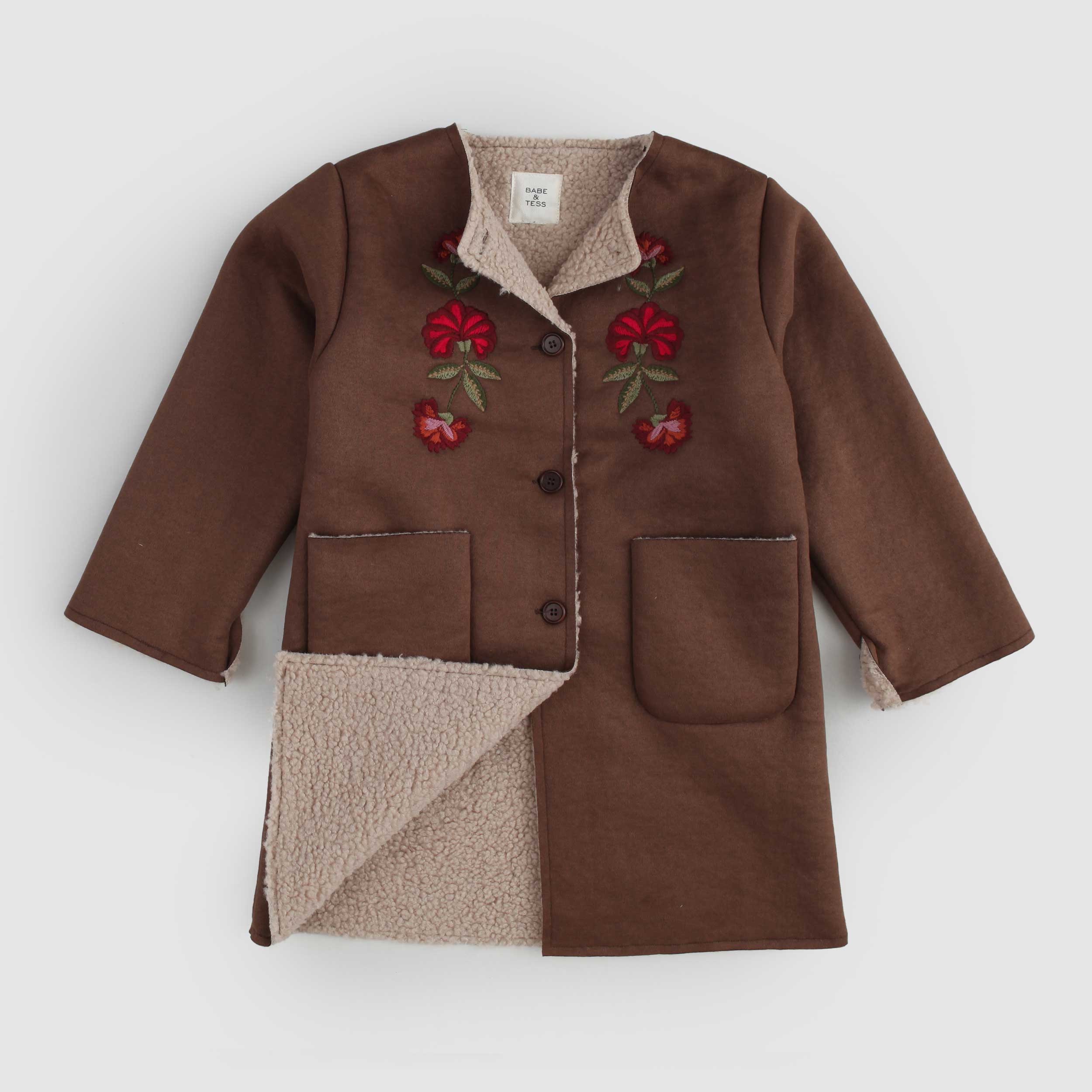 Cappotto Marrone Firmata BABE AND TESS - annameglio.com abbigliamento moda