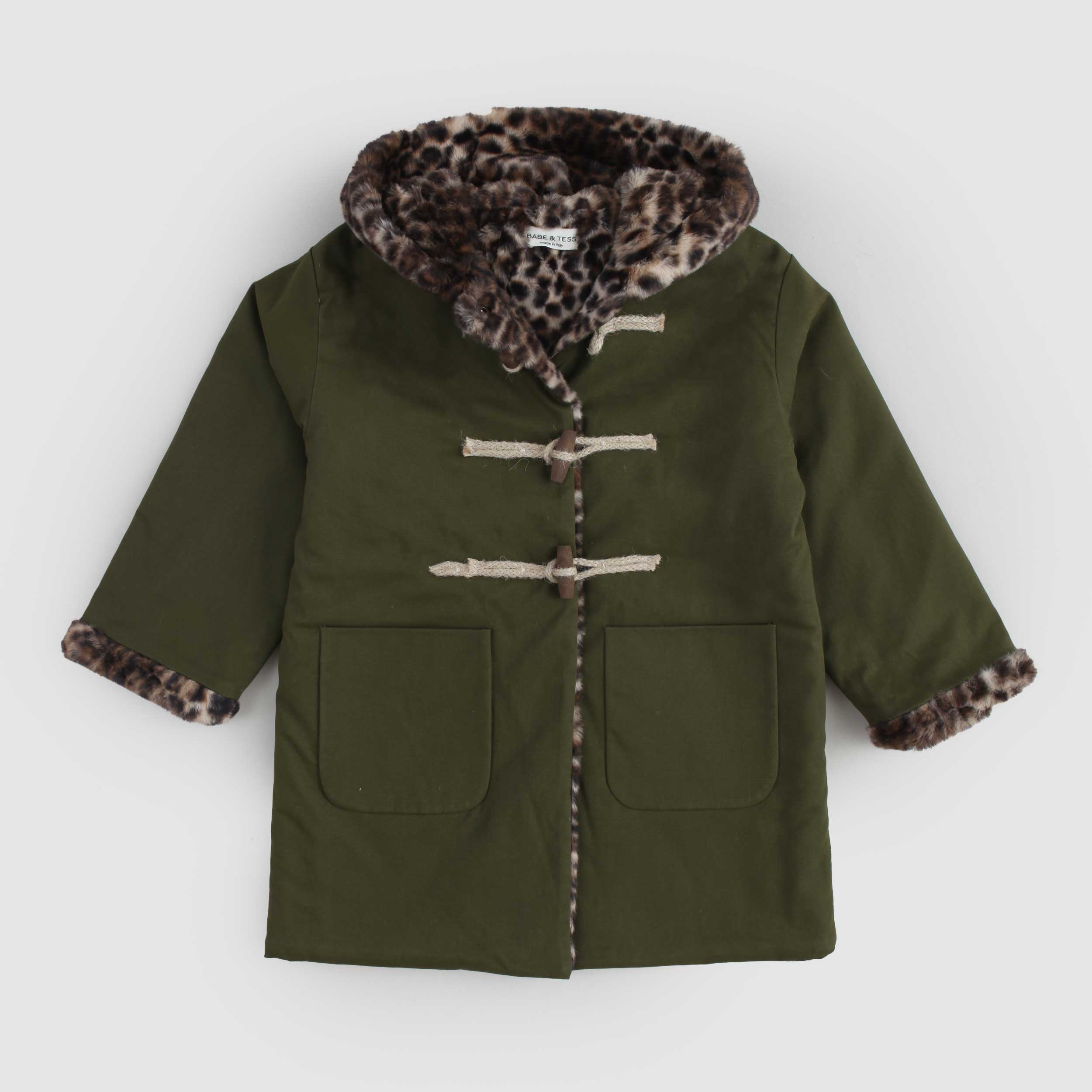 Montgomery Verde Firmato BABE AND TESS - annameglio.com abbigliamento moda