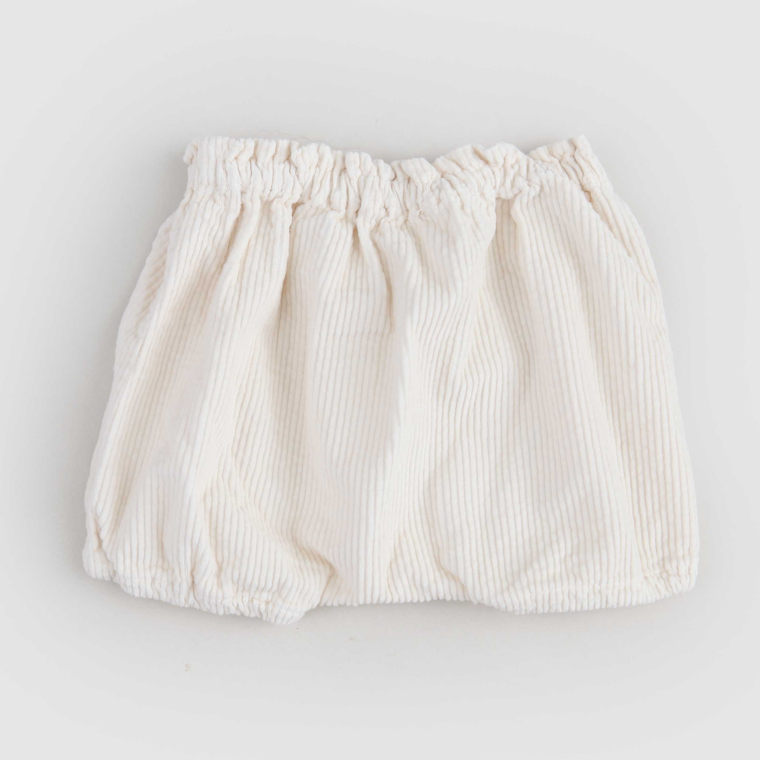 Culotte Bianco In Velluto Firmata BABE AND TESS - annameglio.com abbigliamento moda