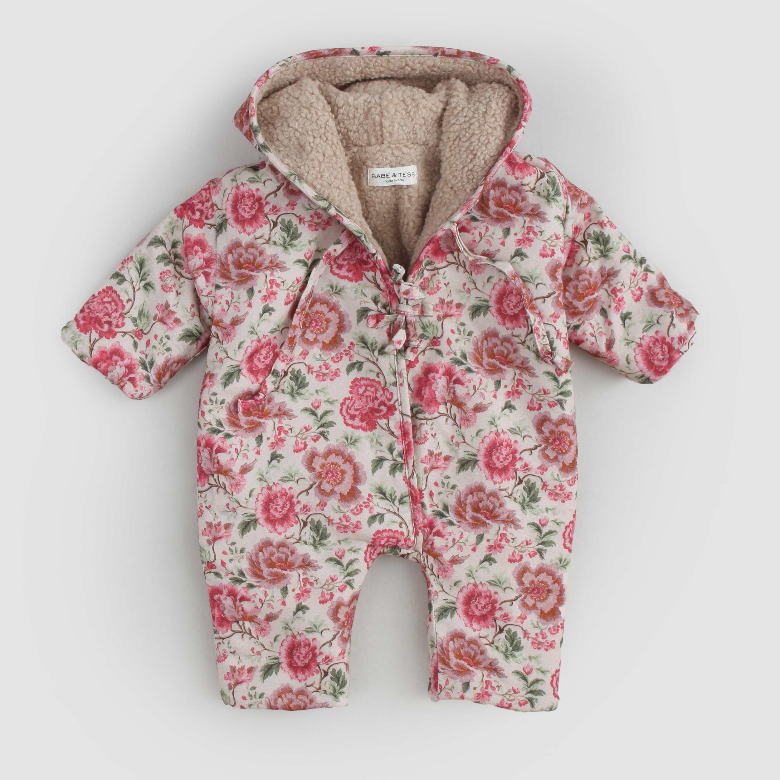 Giacca Floreale Teddy Firmata BABE AND TESS - annameglio.com abbigliamento moda