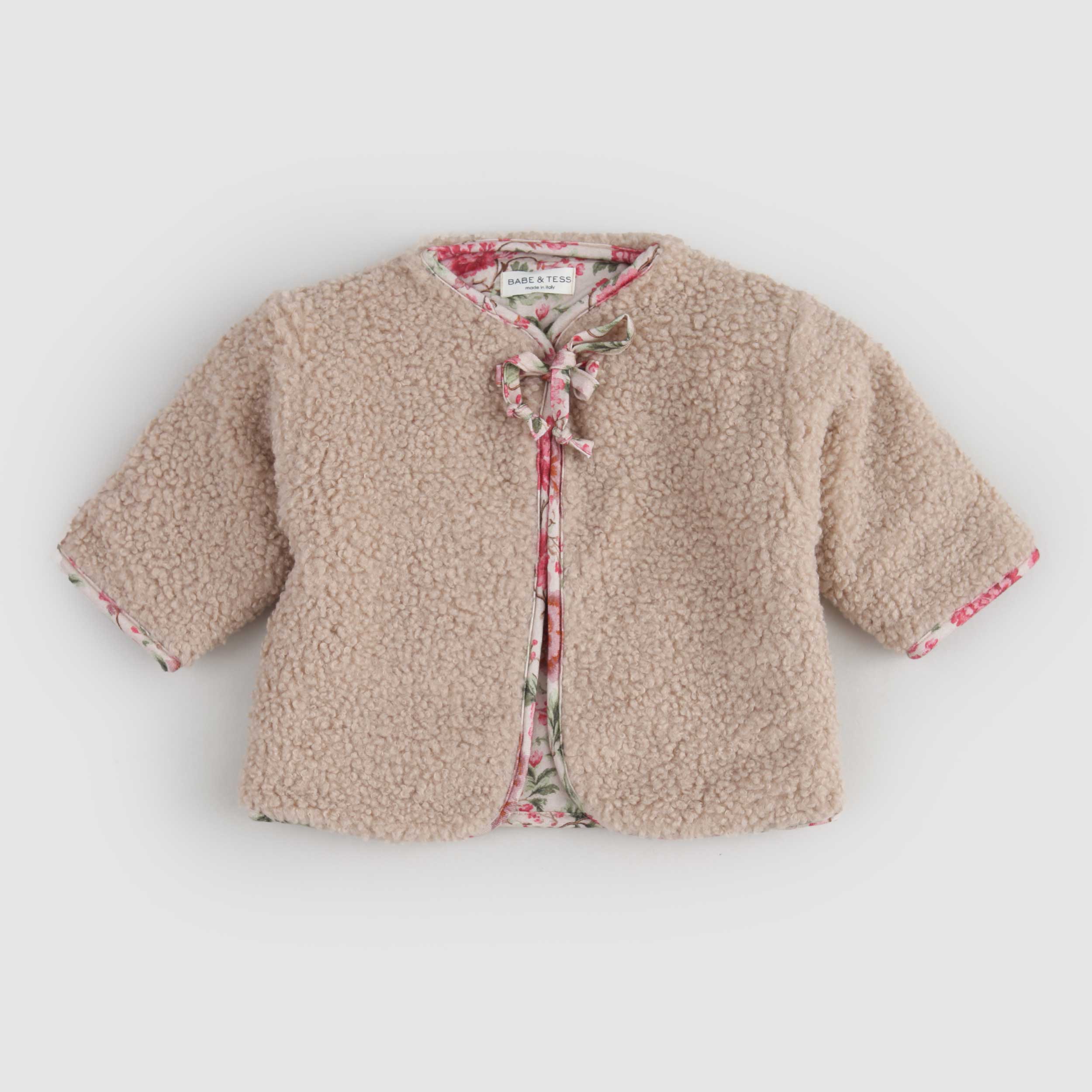 Giacca Teddy Con Ricami Firmata BABE AND TESS - annameglio.com abbigliamento moda