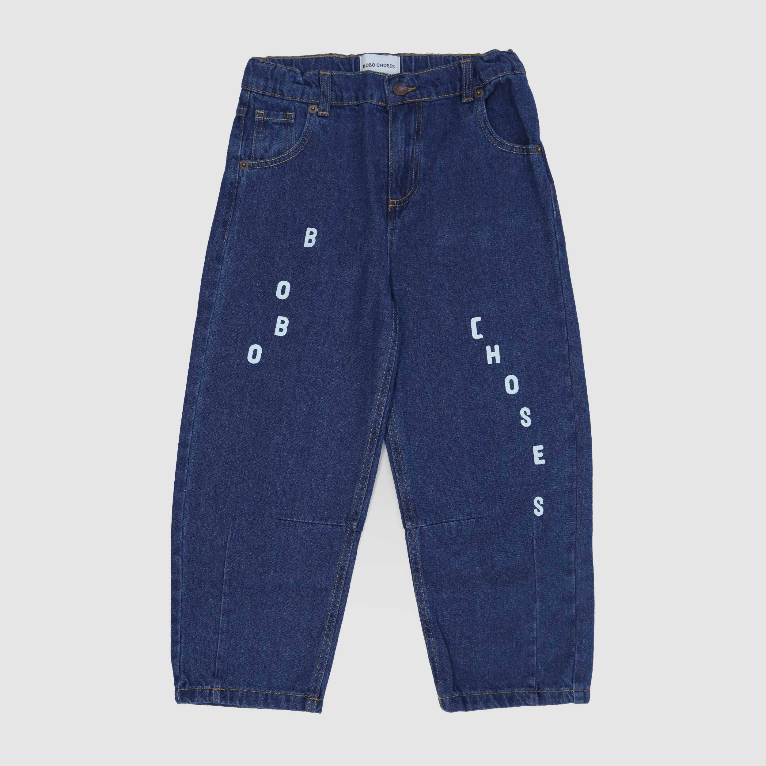 Jeans In Denim Blu Firmato BOBO CHOSES - annameglio.com abbigliamento moda