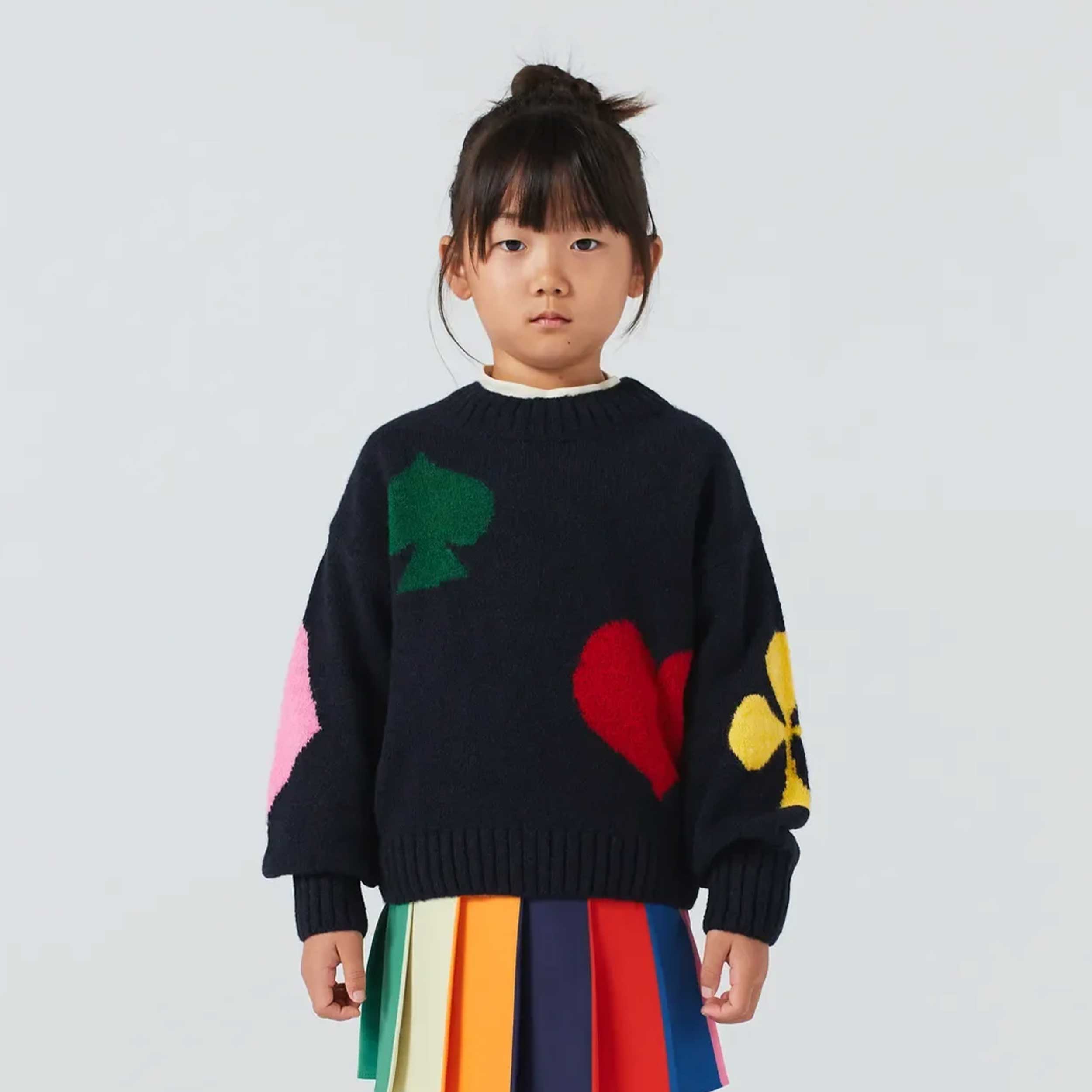 Felpa Con Cuore In Lana Firmata BOBO CHOSES - annameglio.com abbigliamento moda