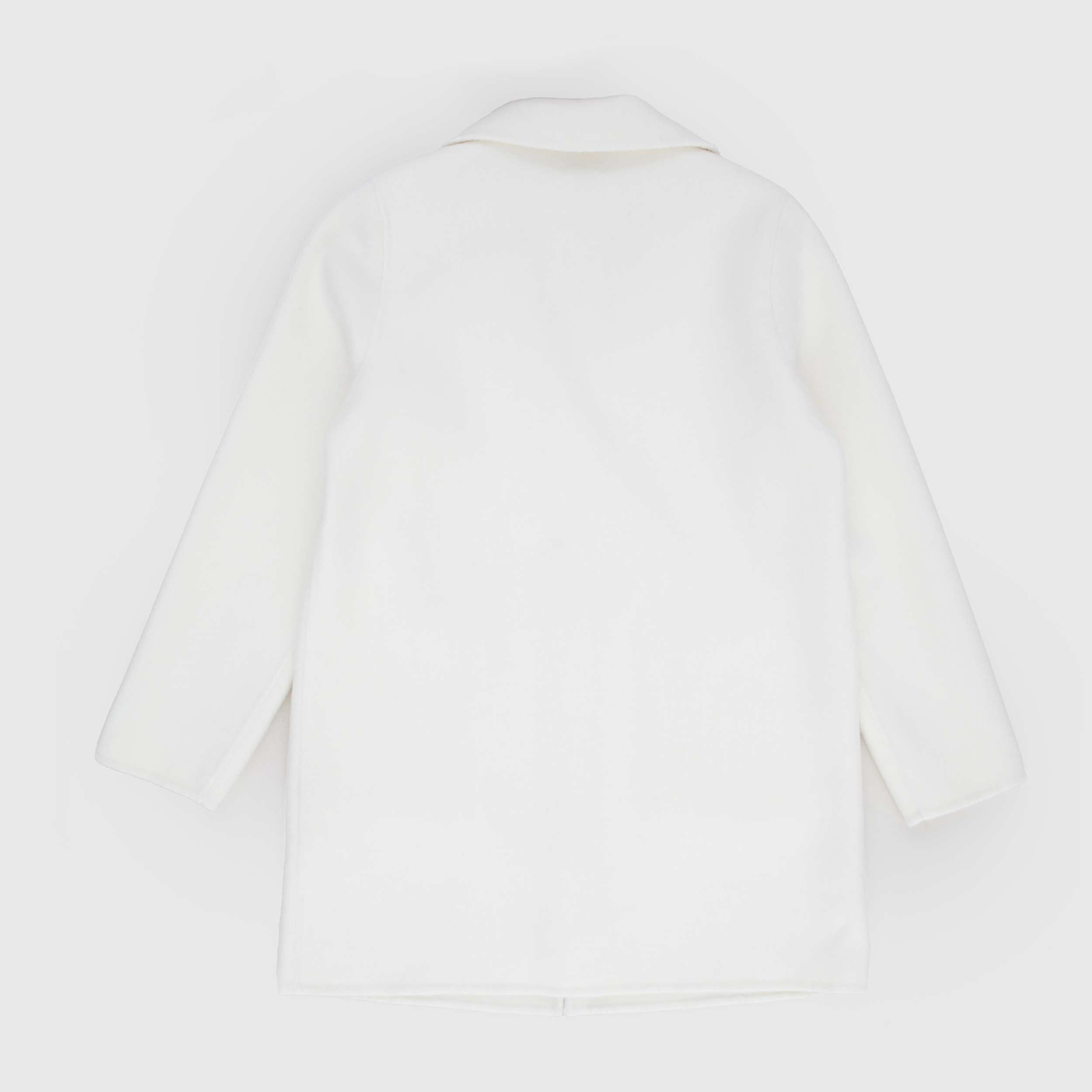 Cappotto Latte Con Collo Sciallato By BOMBOOGIE - annameglio.com abbigliamento moda