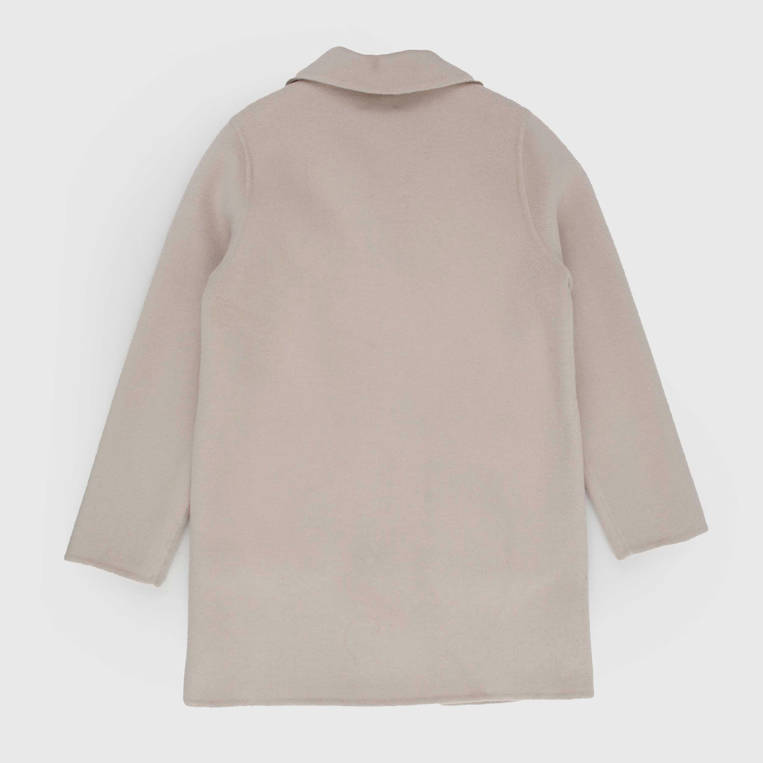 Cappotto Beige Con Collo Sciallato By BOMBOOGIE - annameglio.com abbigliamento moda