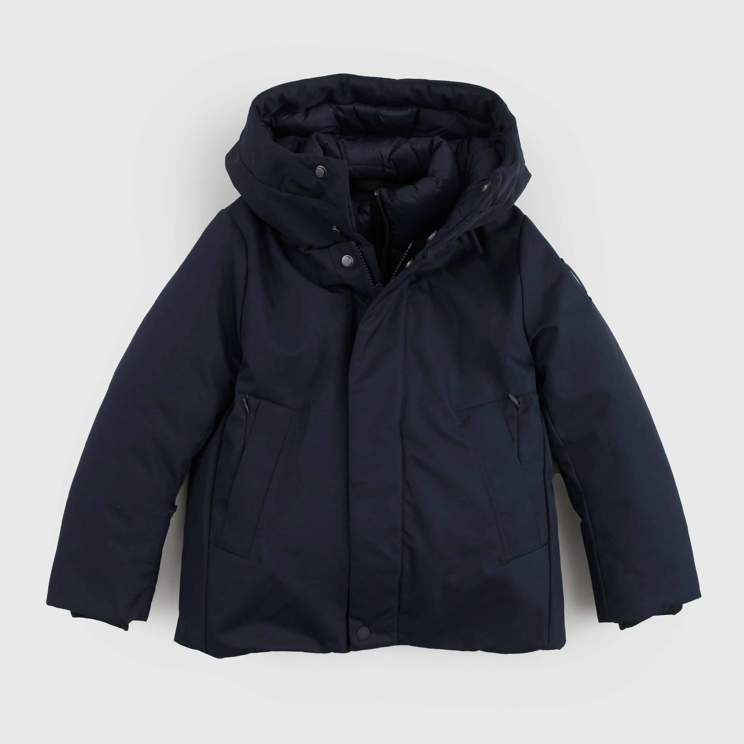 Giubbino Blu Antivento Firmato BOMBOOGIE - annameglio.com abbigliamento moda