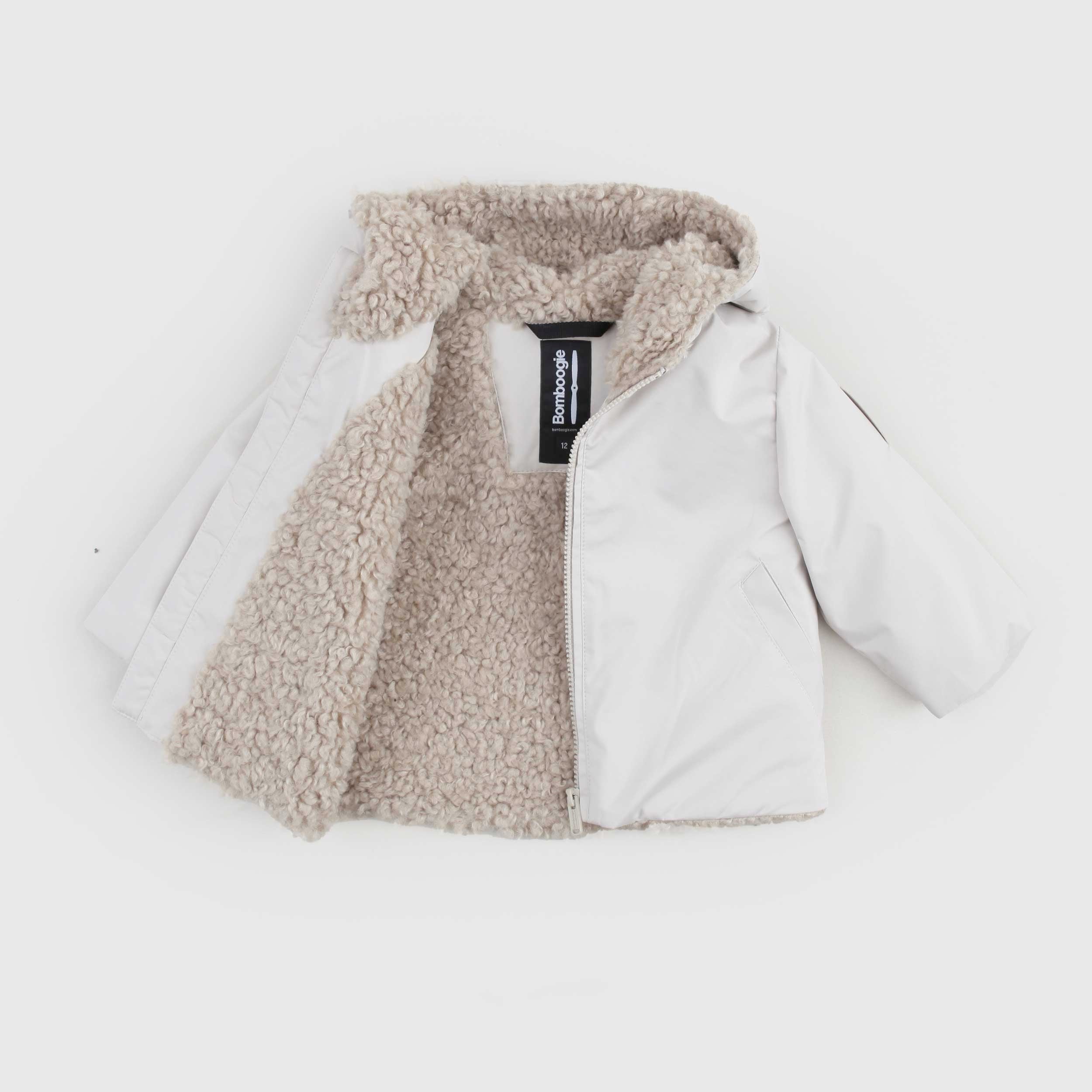 Giubbino Foderato In Sherpa Firmato BOMBOOGIE - annameglio.com abbigliamento moda