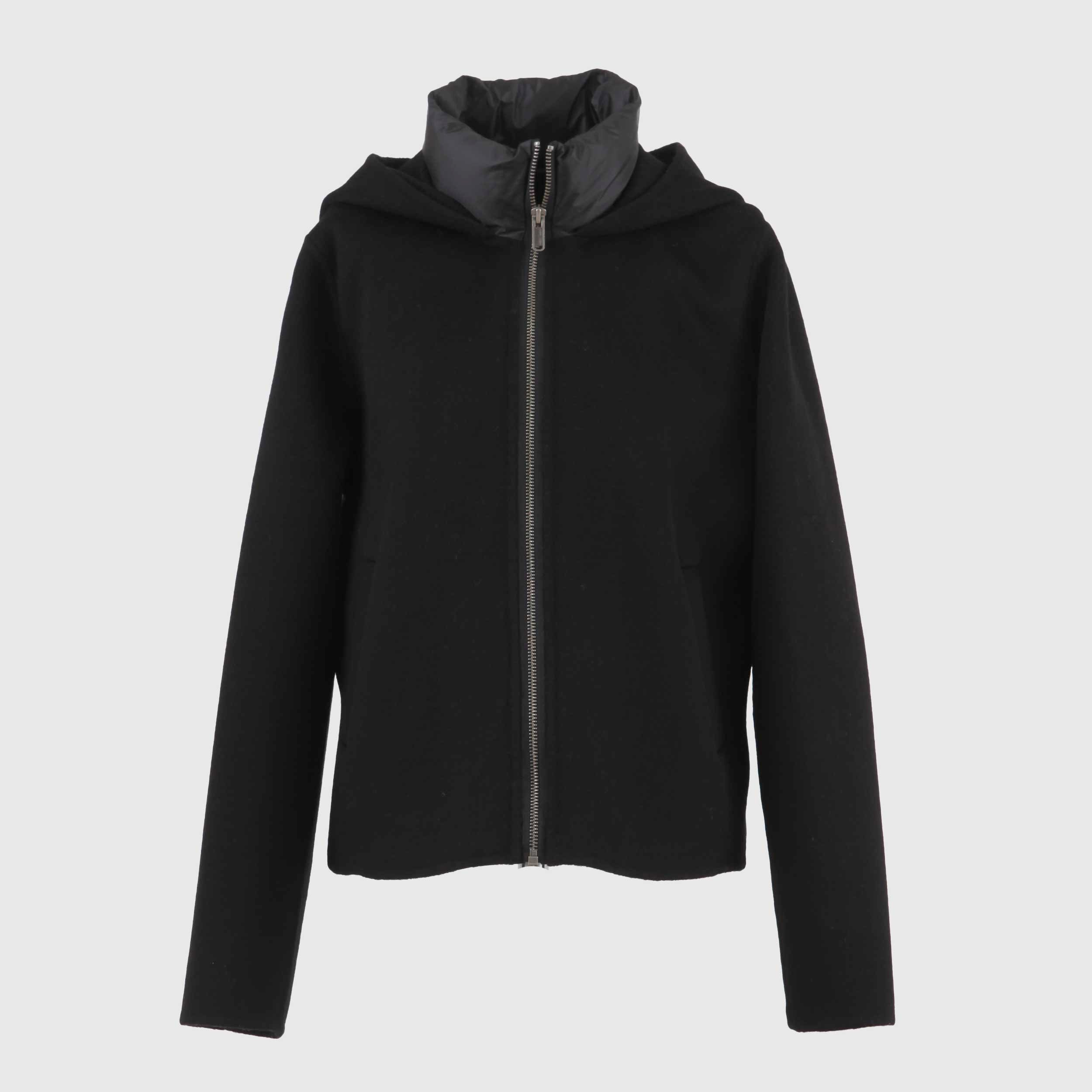 Giacca Nera Con Piumino E Pile By BOMBOOGIE - annameglio.com abbigliamento moda