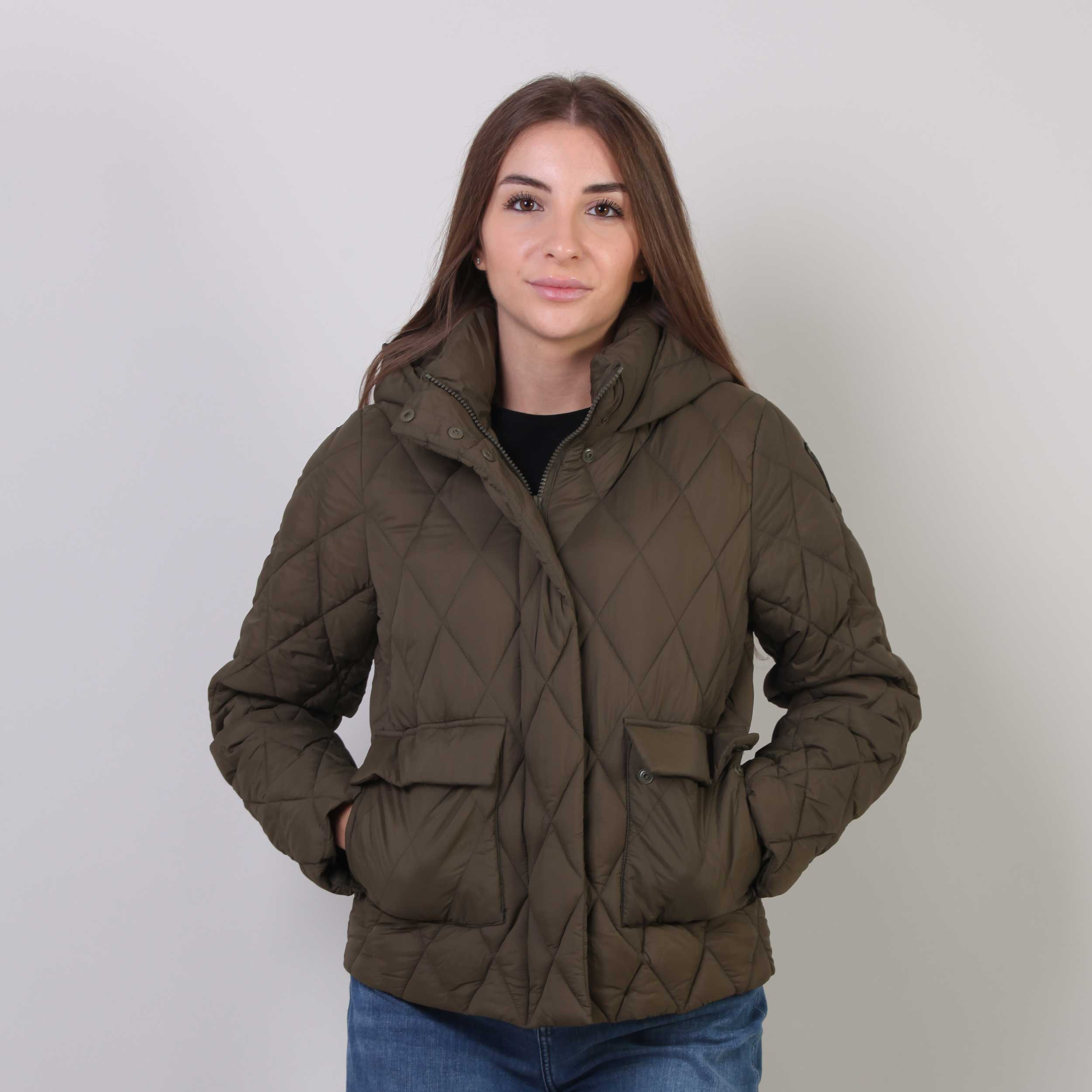 Giacca Verde Trapuntata Firmata BOMBOOGIE - annameglio.com abbigliamento moda