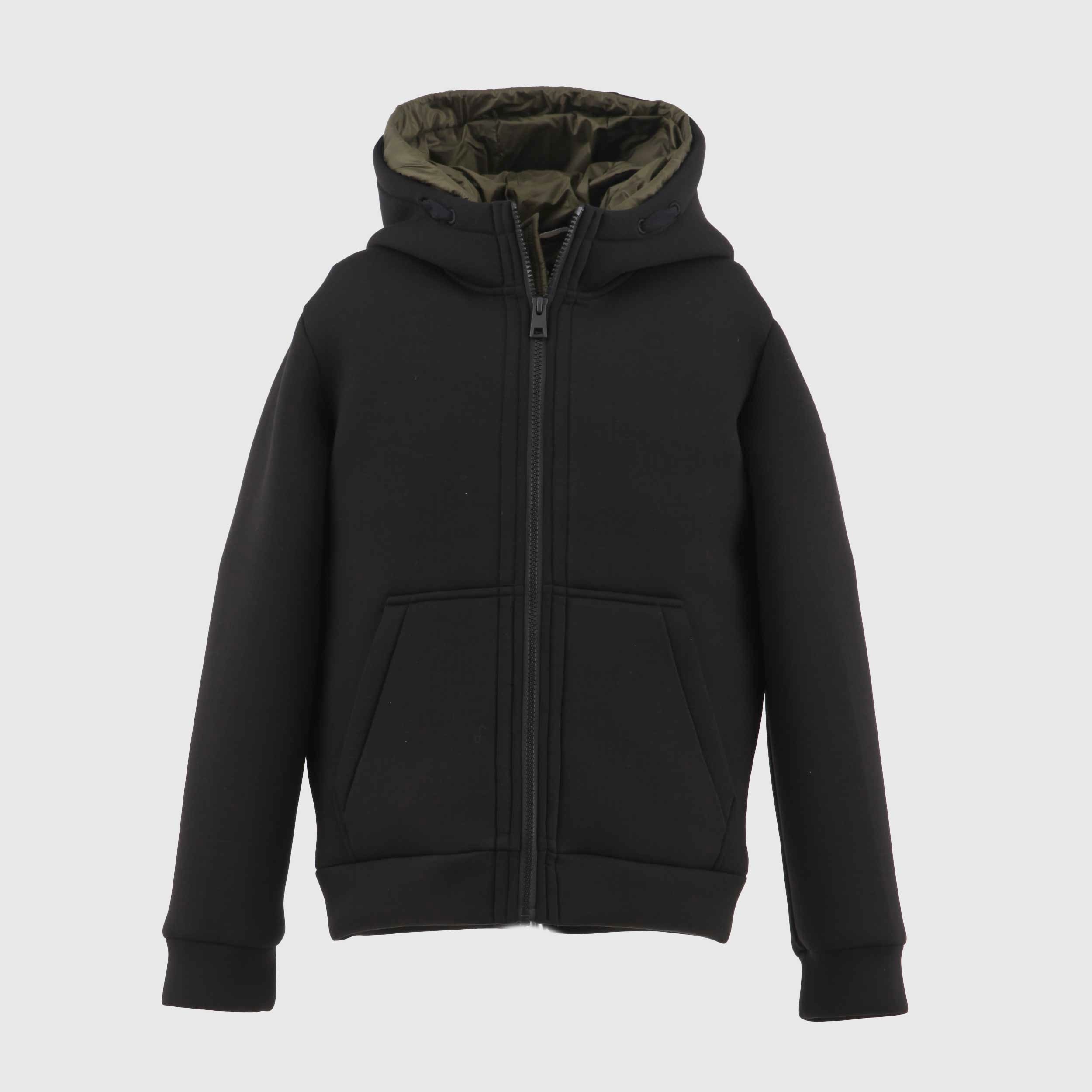 Giubbino Blu In Neoprene Firmato BOMBOOGIE - annameglio.com abbigliamento moda