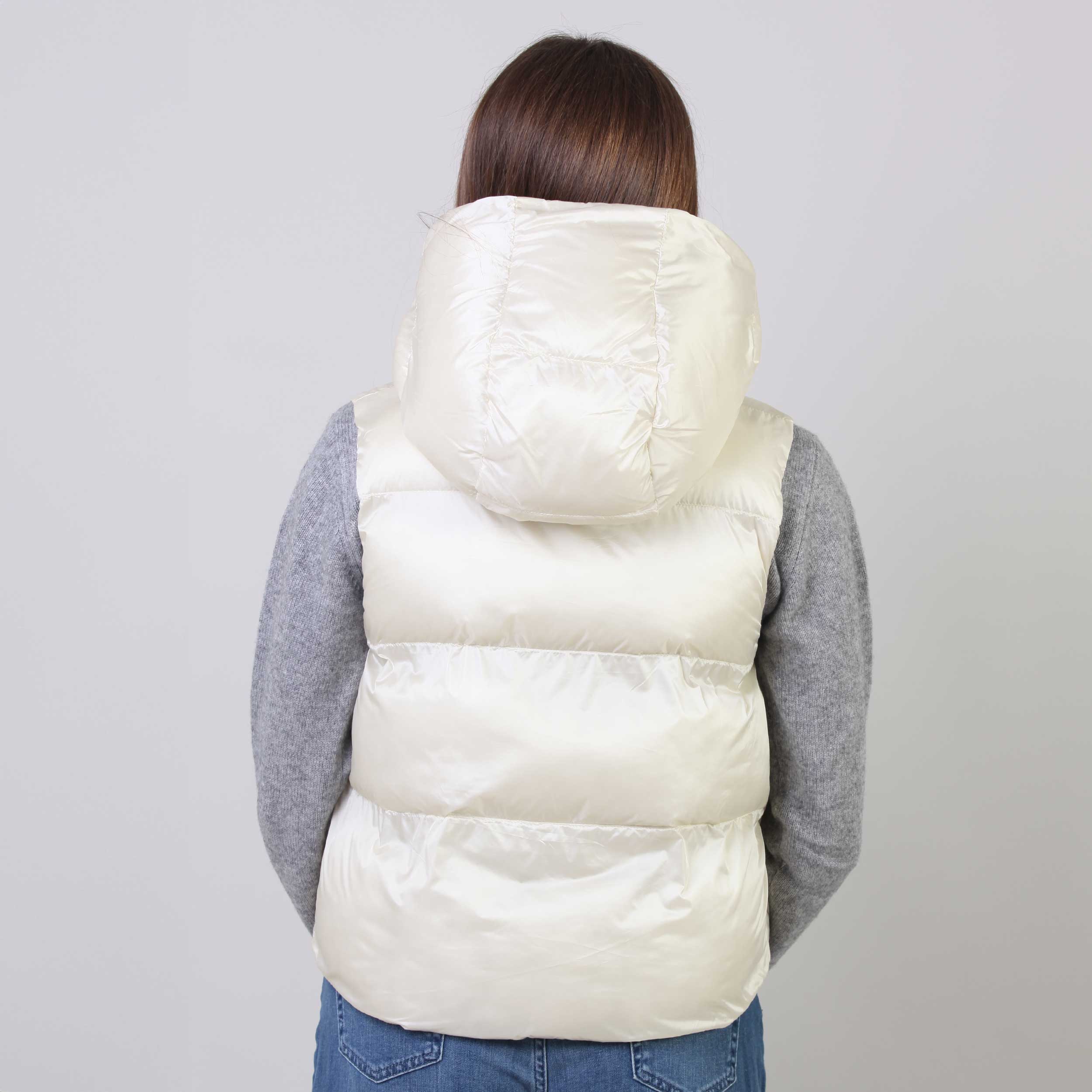 Smanicato Bianco Ottawa Firmato BOMBOOGIE - annameglio.com abbigliamento moda