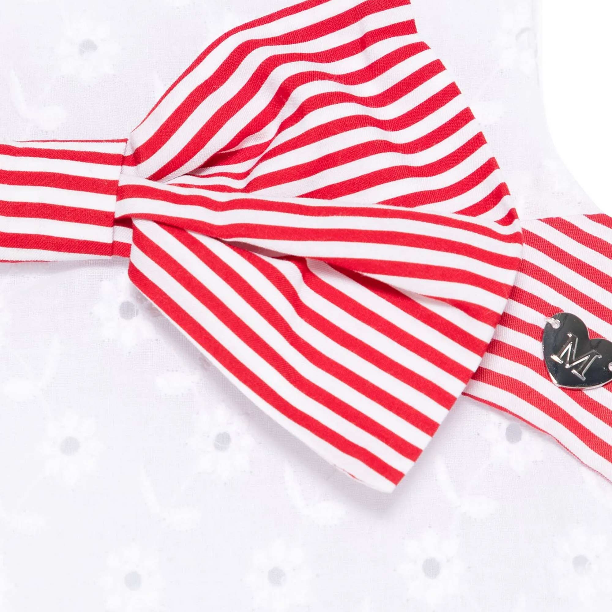 Abito Con Ricamo A Fiori Firmato MONNALISA - annameglio.com abbigliamento moda