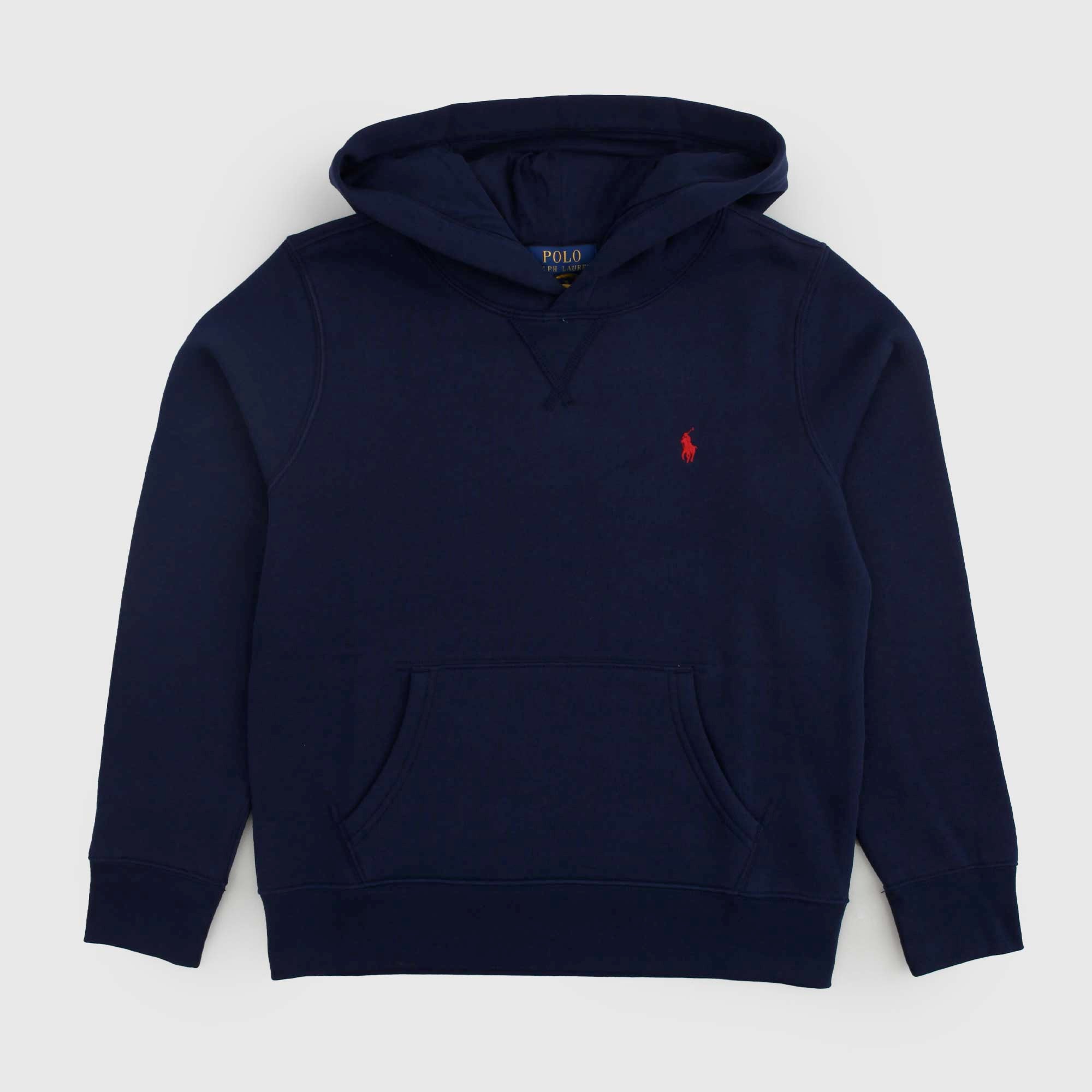 Felpa Blu con Cappuccio Firmata RALPH LAUREN - annameglio.com abbigliamento moda