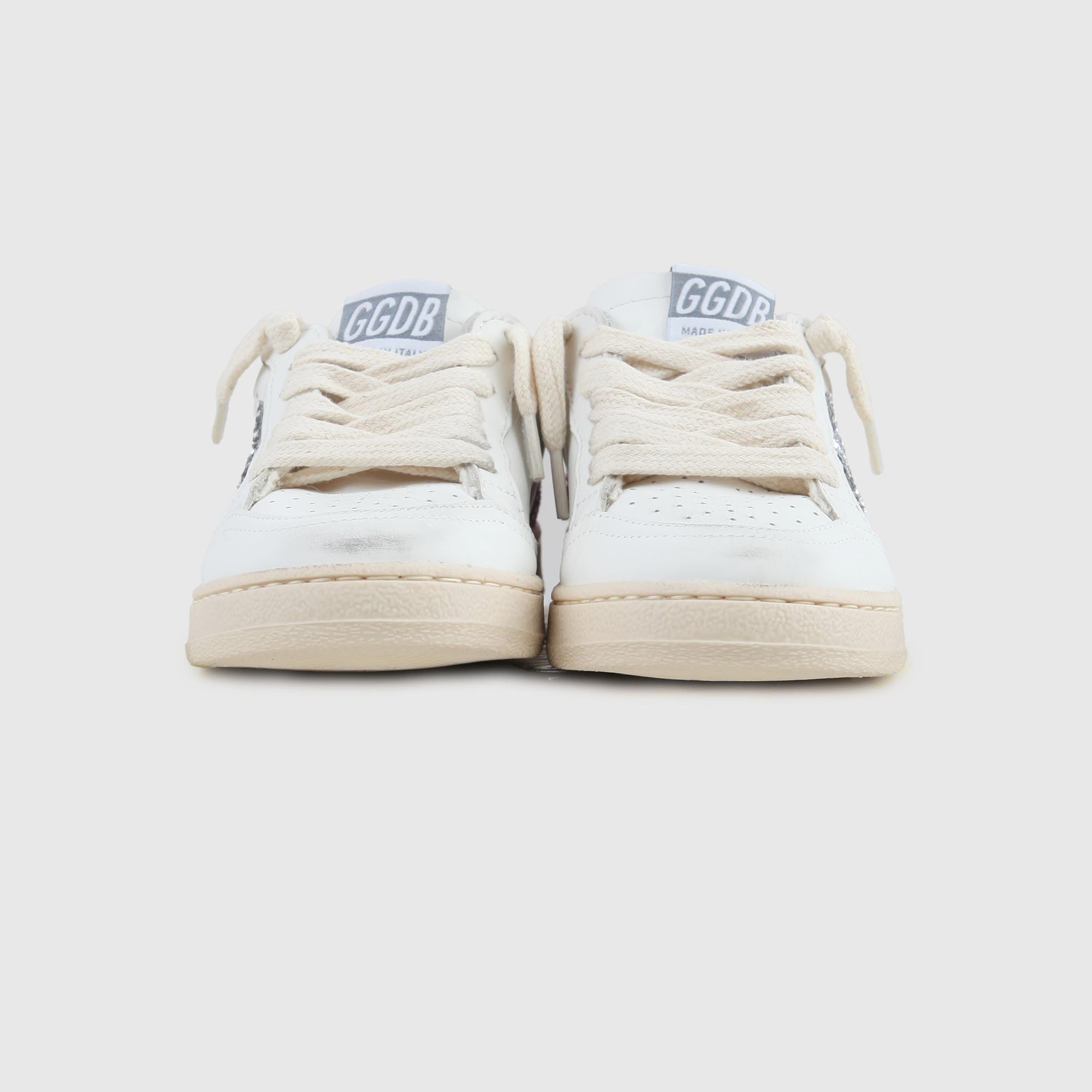 Sneakers Ball Star E Glitter Firmate GOLDEN GOOSE - annameglio.com abbigliamento moda