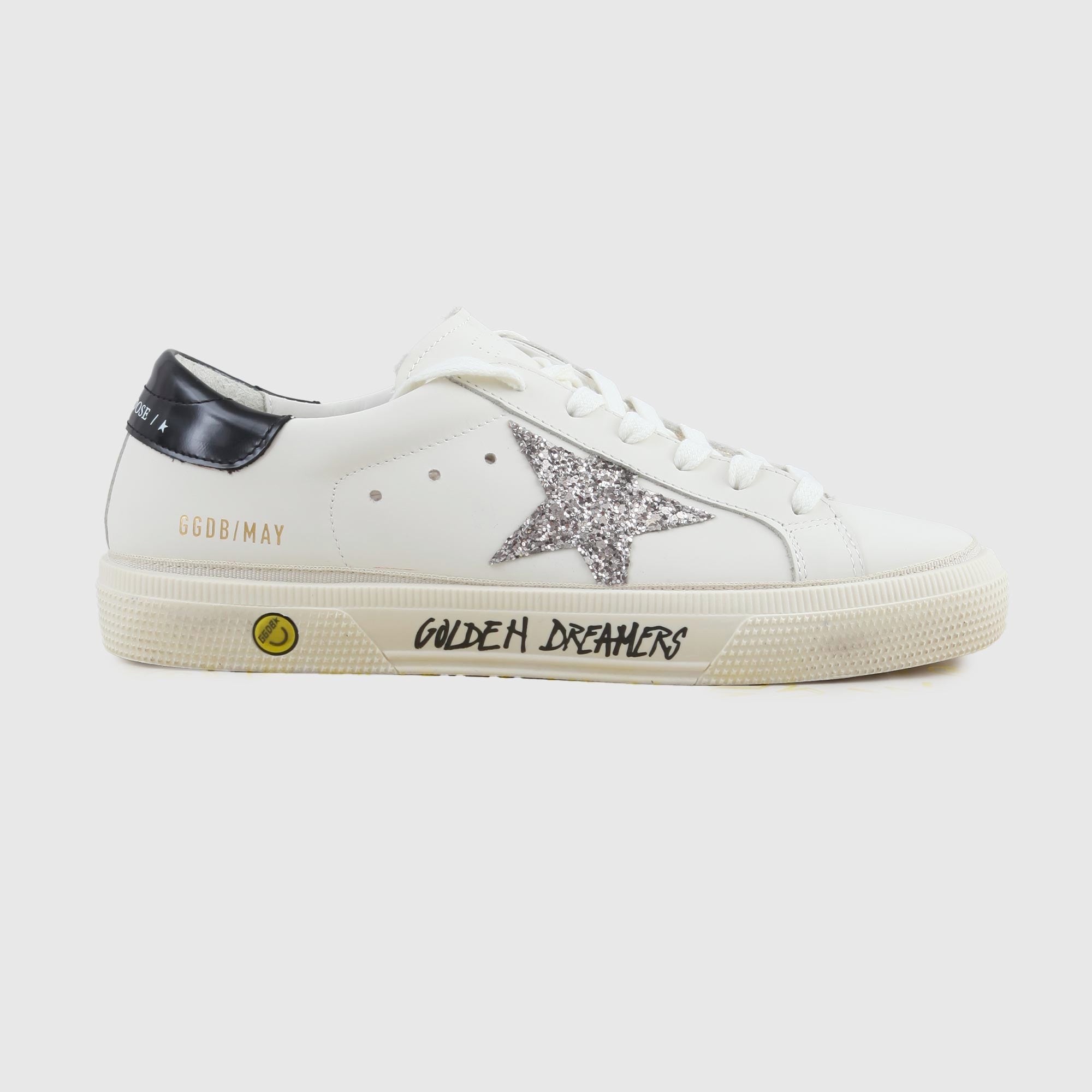 Sneakers May Stella Glitter Firmate GOLDEN GOOSE - annameglio.com abbigliamento moda