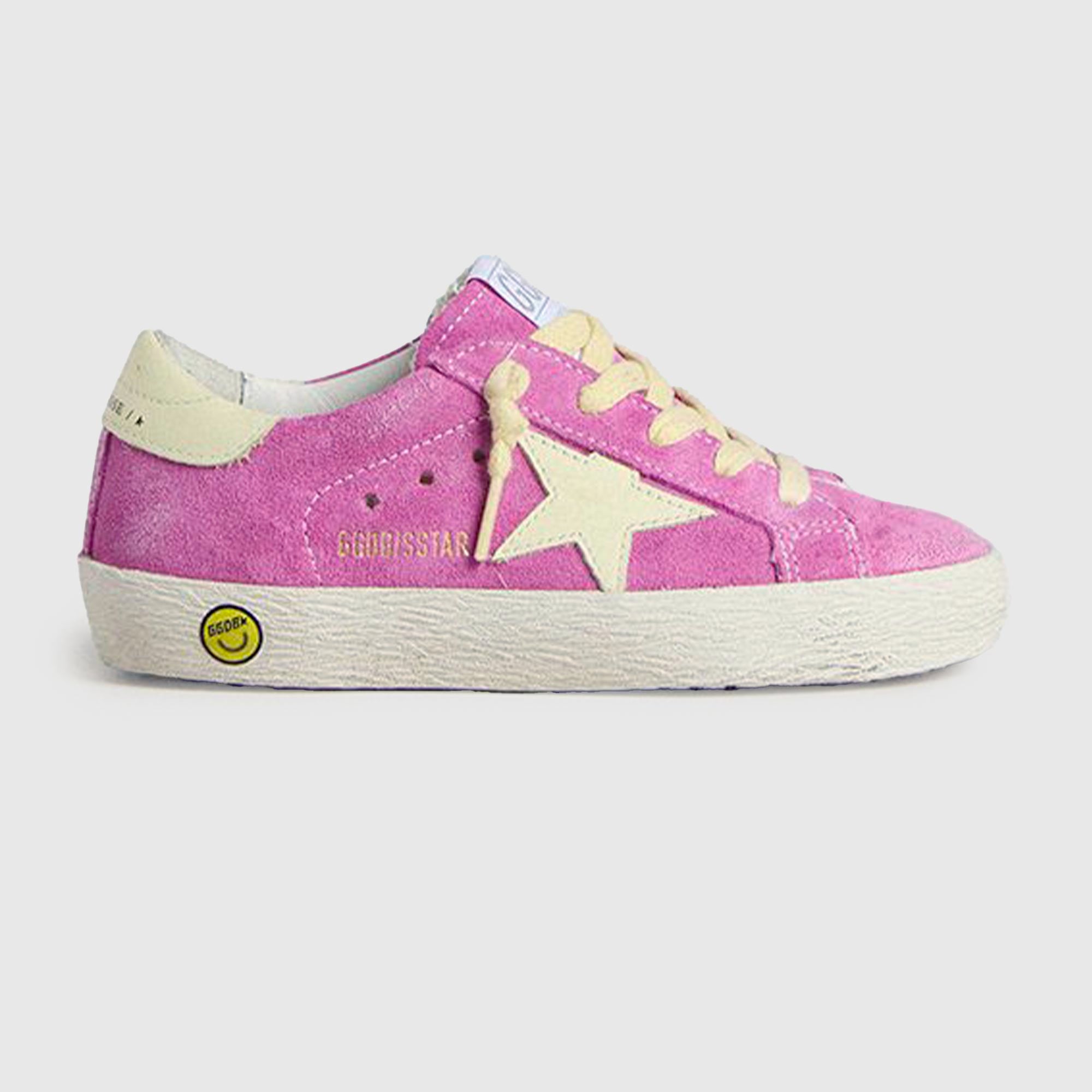 Sneaker Sstar In Suede Rosa Firmate GOLDEN GOOSE - annameglio.com abbigliamento moda
