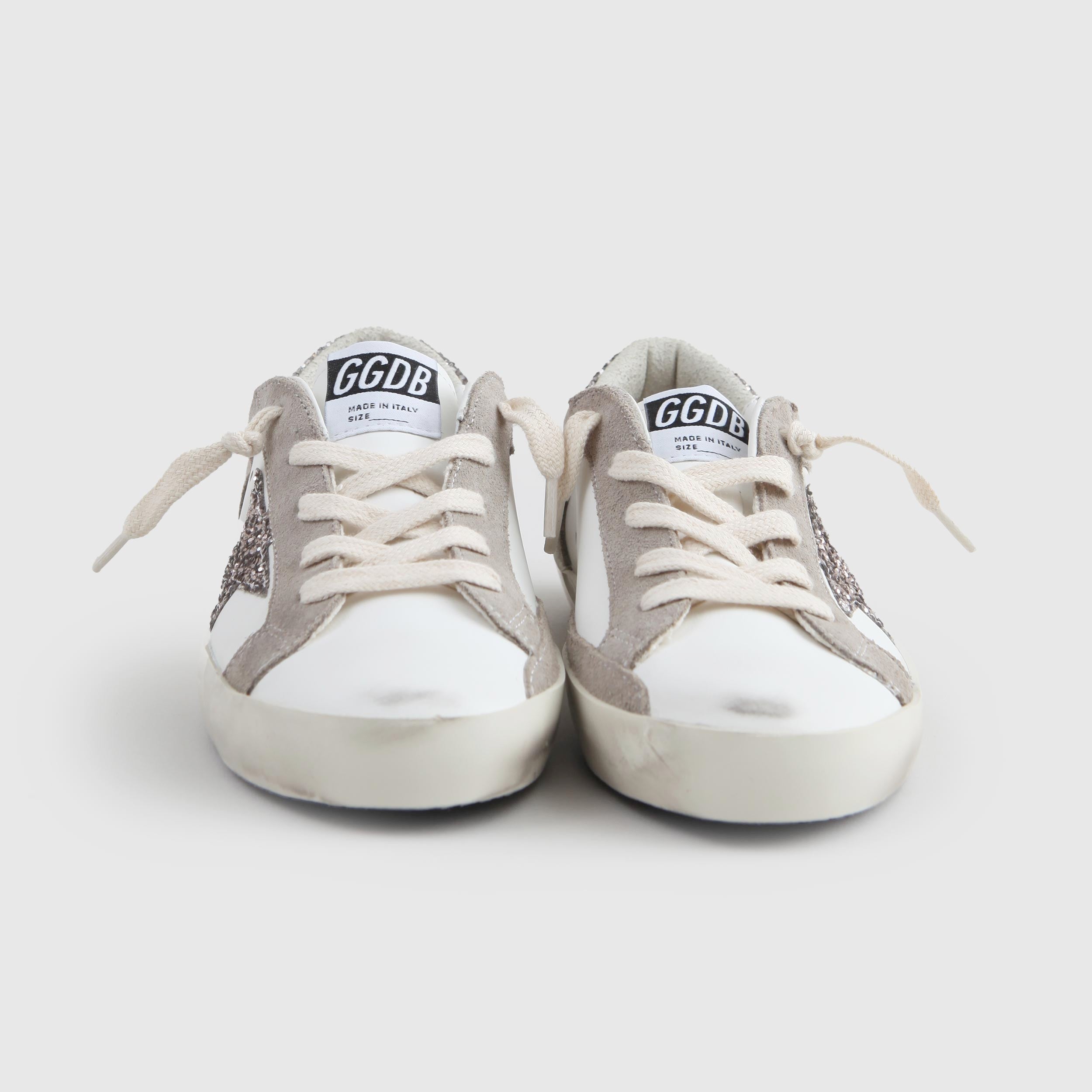 Sneakers Sstar Grigie E Glitter By GOLDEN GOOSE - annameglio.com abbigliamento moda