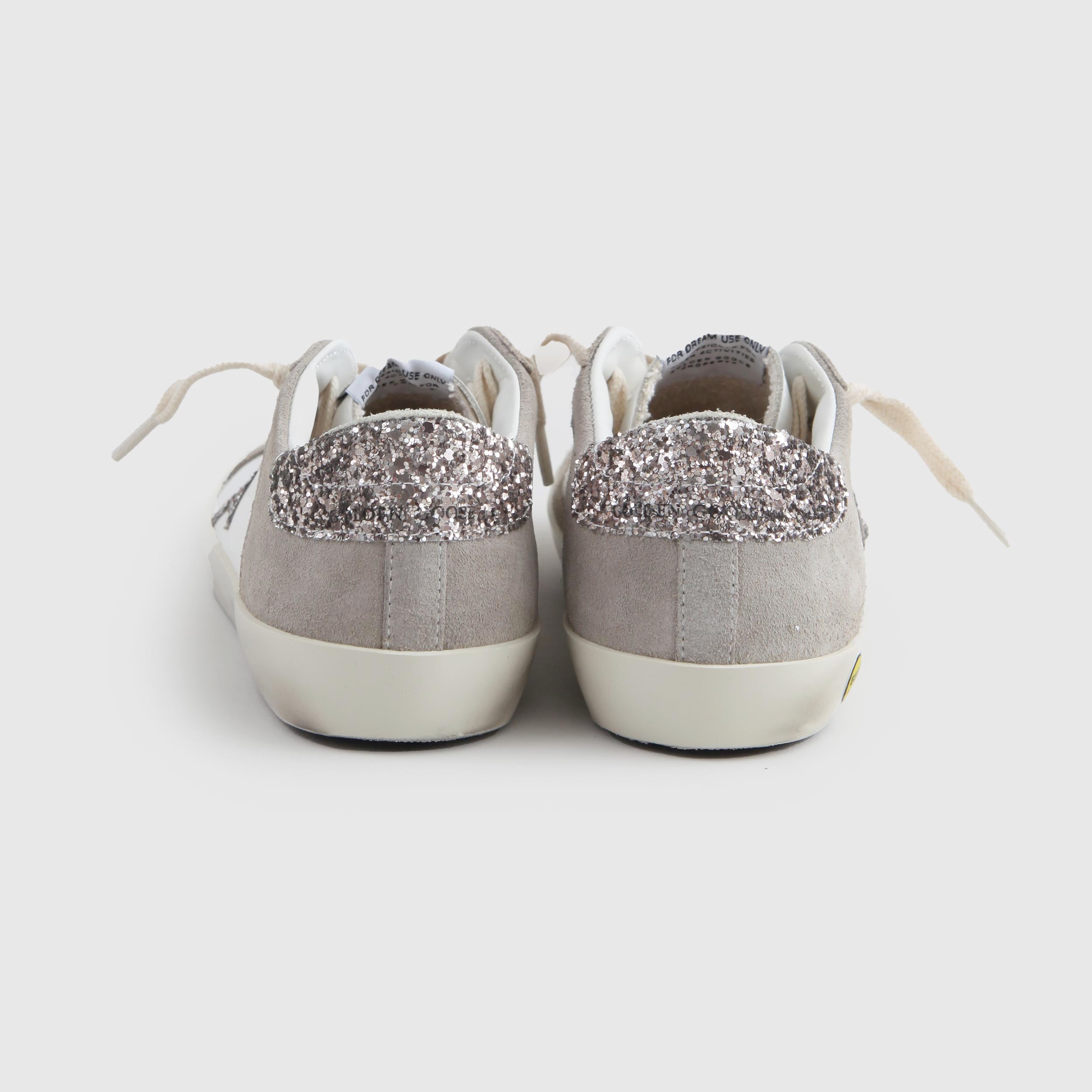 Sneakers Sstar Grigie E Glitter By GOLDEN GOOSE - annameglio.com abbigliamento moda