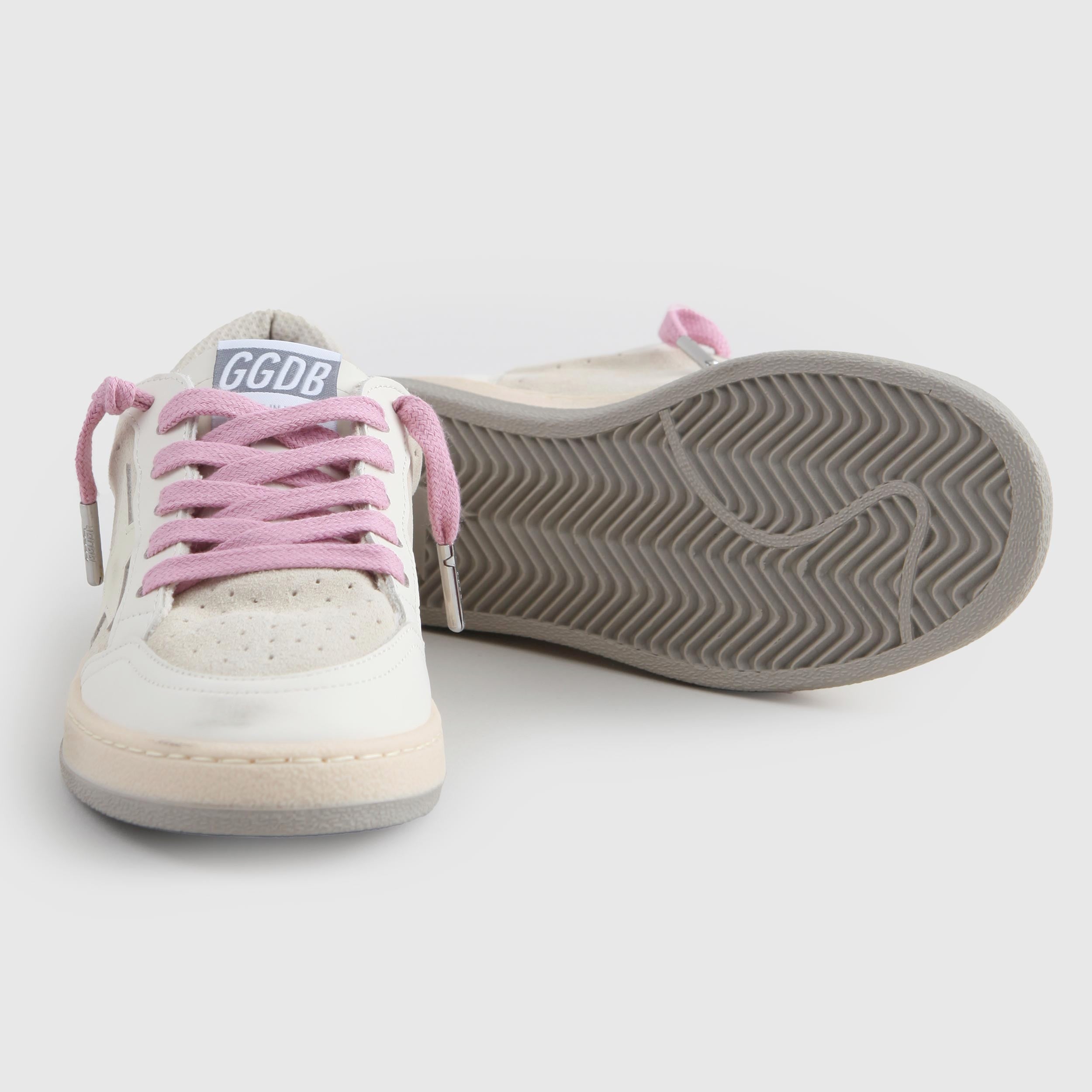 Sneakers BallStar Inserti Rosa By GOLDEN GOOSE - annameglio.com abbigliamento moda