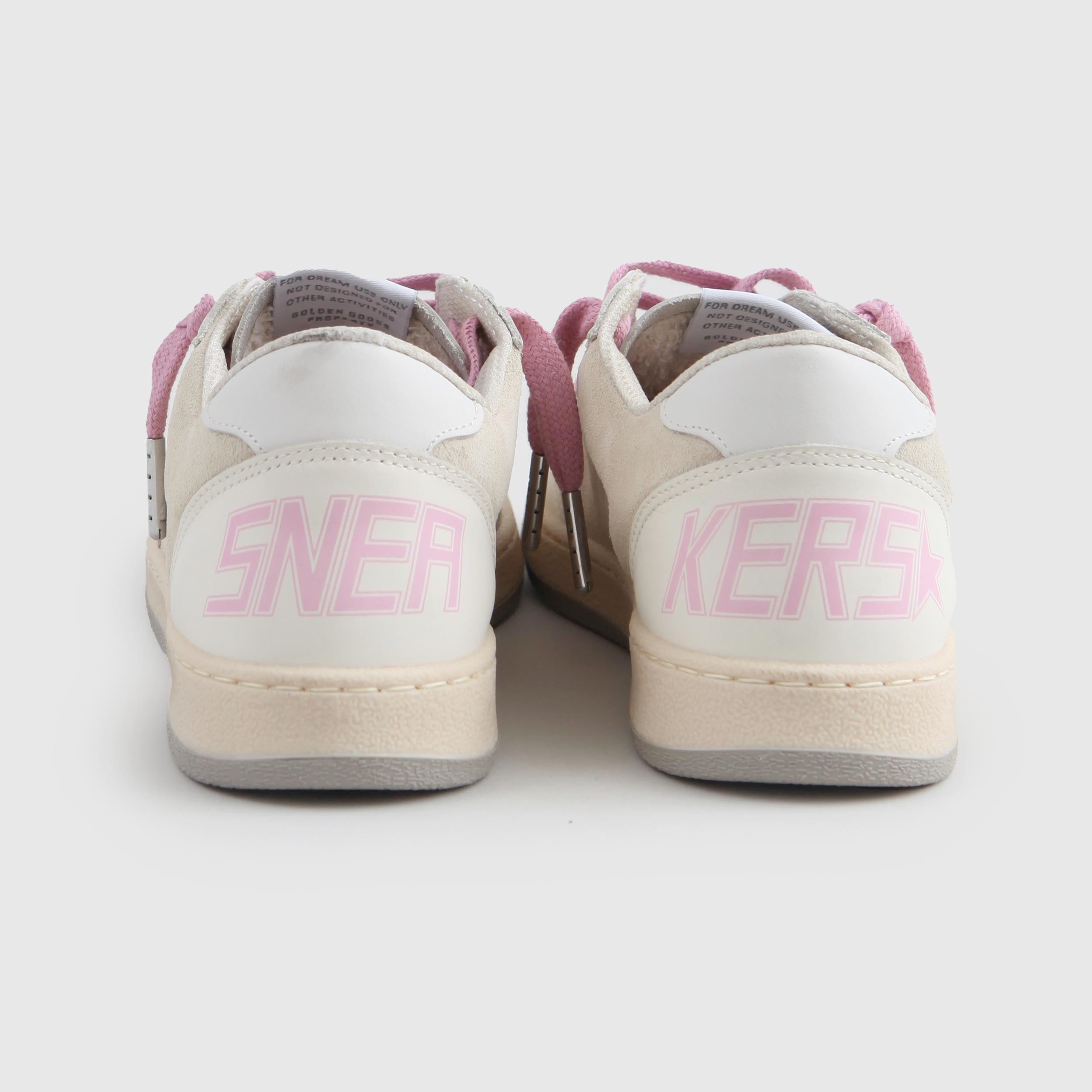Sneakers BallStar Inserti Rosa By GOLDEN GOOSE - annameglio.com abbigliamento moda