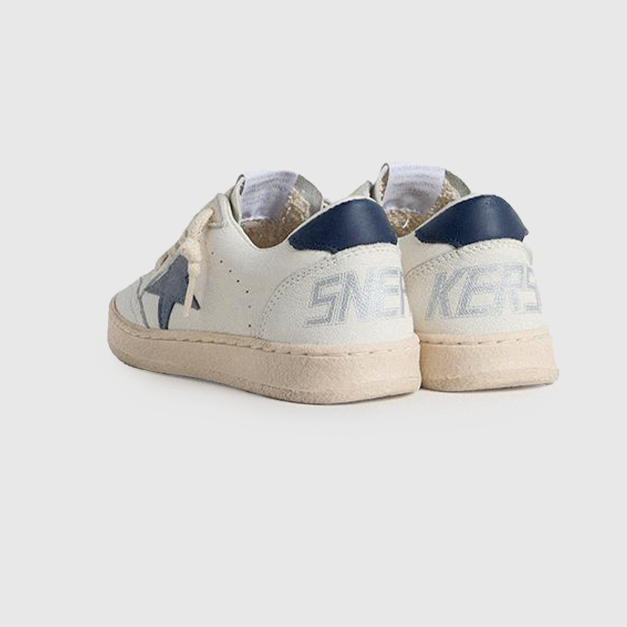 Sneakers BallStar Stella Blu Firmate GOLDEN GOOSE - annameglio.com abbigliamento moda