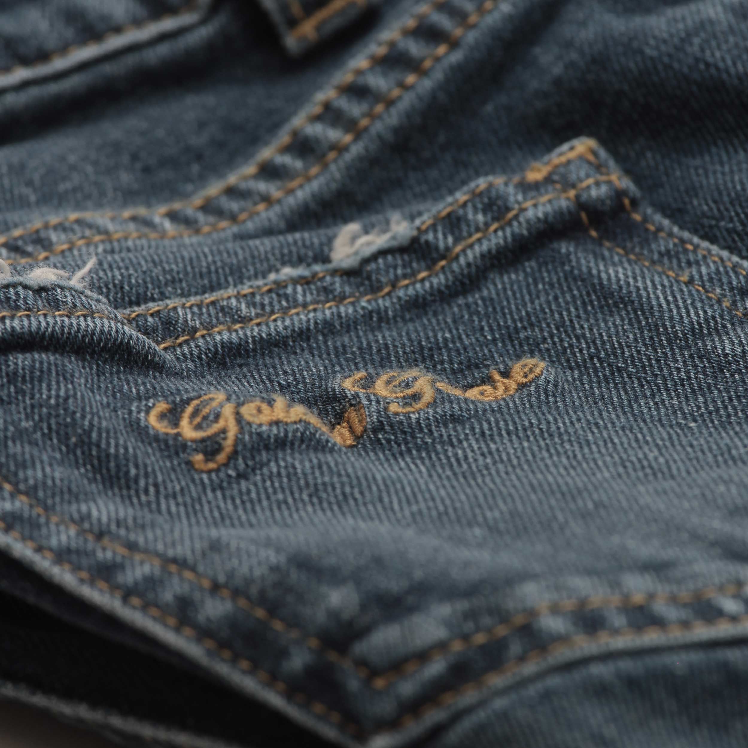 Jeans Blu Denim Firmato GOLDEN GOOSE - annameglio.com abbigliamento moda