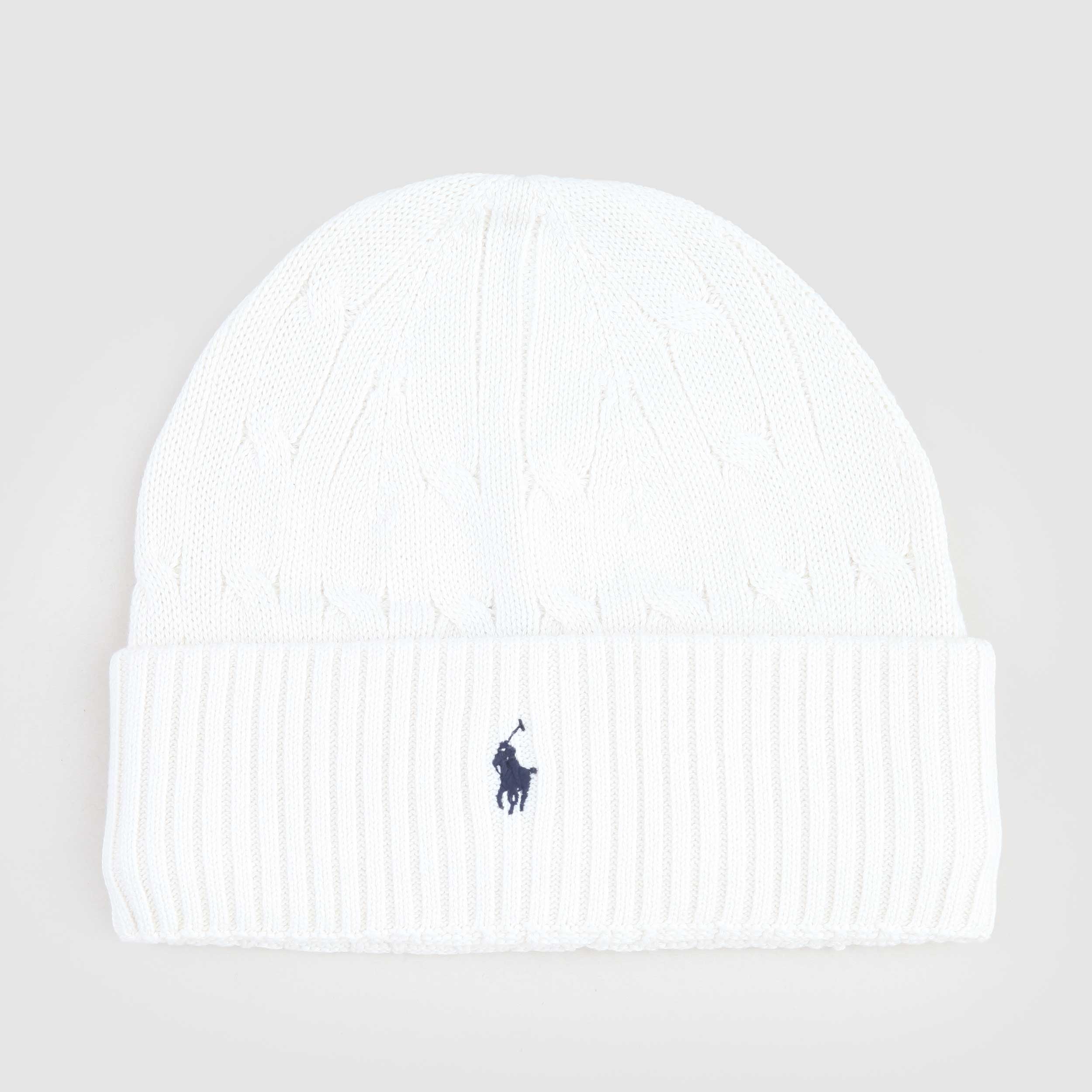 Berretto Bianco In Maglia Firmato RALPH LAUREN - annameglio.com abbigliamento moda