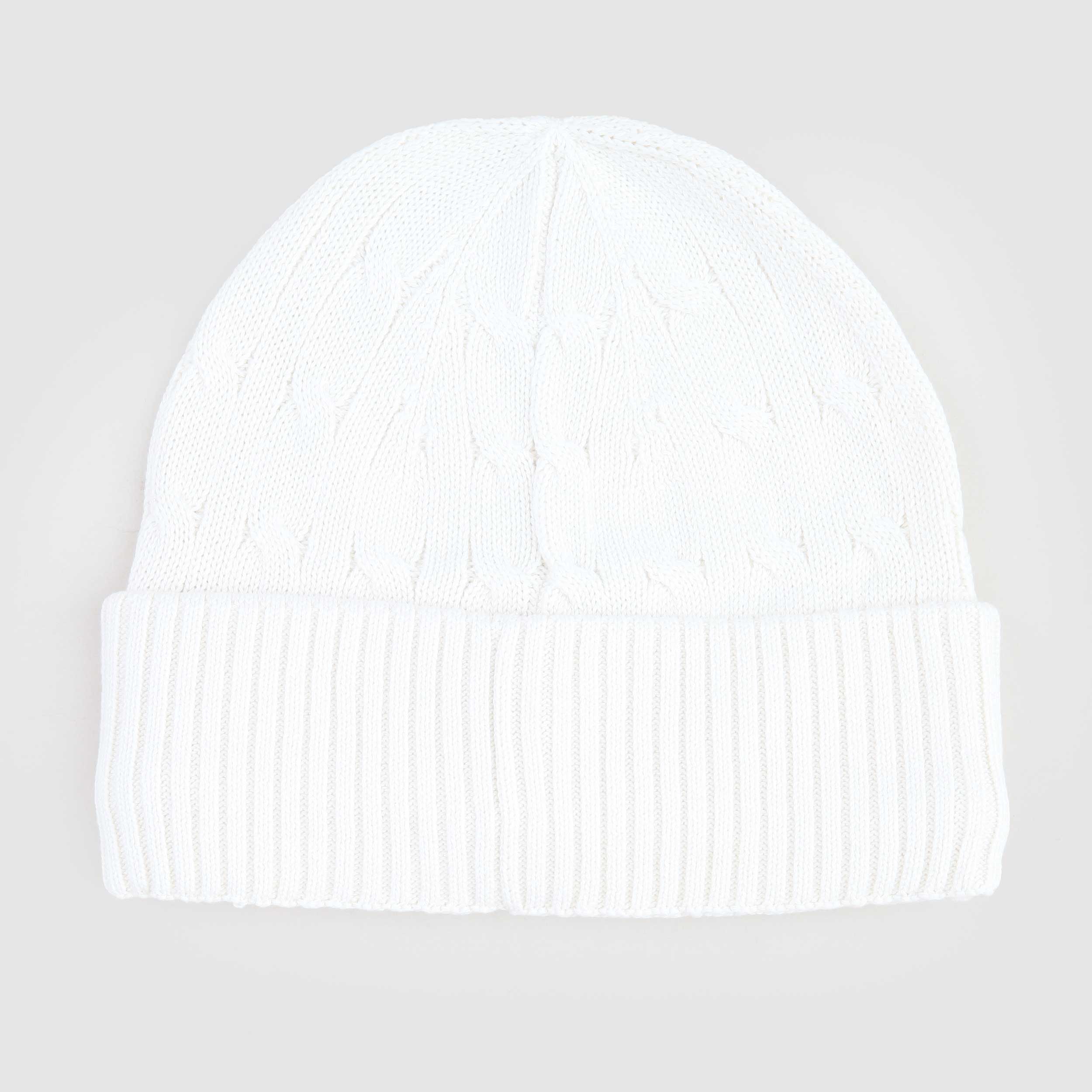 Berretto Bianco In Maglia Firmato RALPH LAUREN - annameglio.com abbigliamento moda